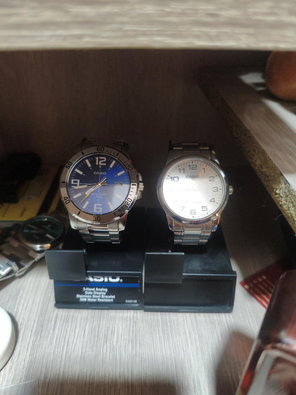 Men's Diver Style Stainless Steel Watch customer photo 2