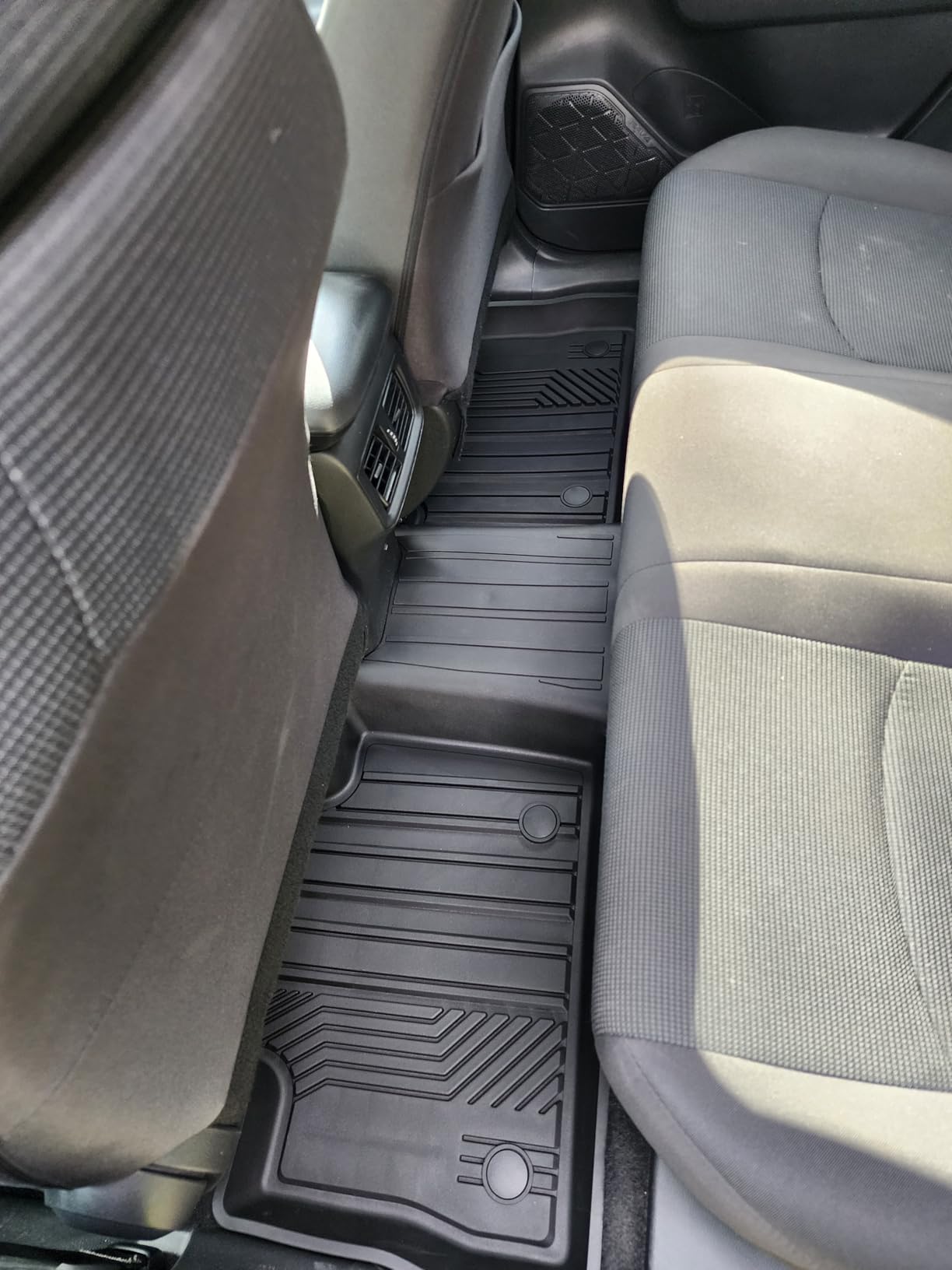 3W Floor Mats & Trunk Mat for Toyota Sienna 2021-2026 LE/XLE (Only for 8 Seat), TPE All Weather Custom Fit Floor Liner for Sienna 1st, 2nd and 3rd Row and Cargo Mat, Black customer photo 2
