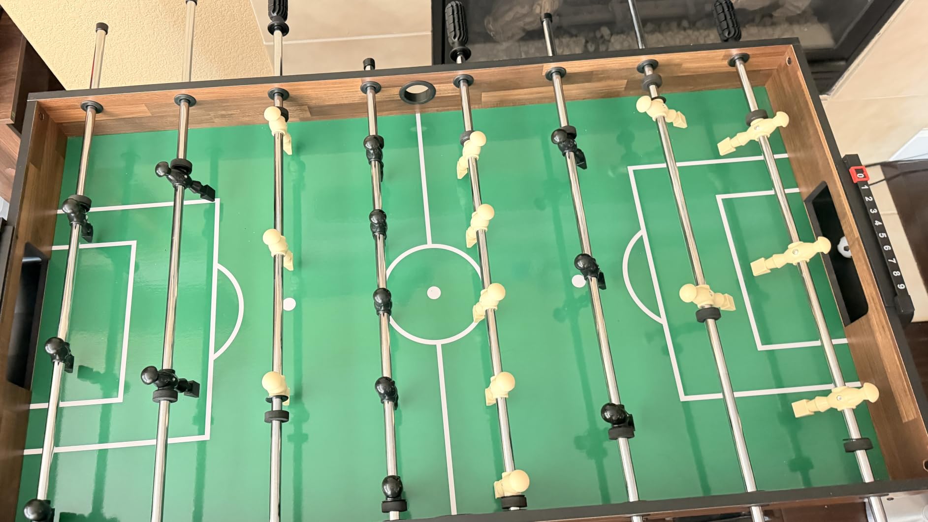 GYMAX Multi Game Table, 10 in 1 Combo Game Table w/Foosball Table, Hockey, Pool Table, Ping Pong, Shuffleboard, Bowling & 4 Board Games, Game Tables for Game Room, Home, Family customer photo 1