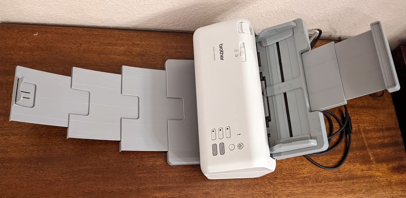 Brother ADS-4300N Professional Desktop Scanner customer photo 1
