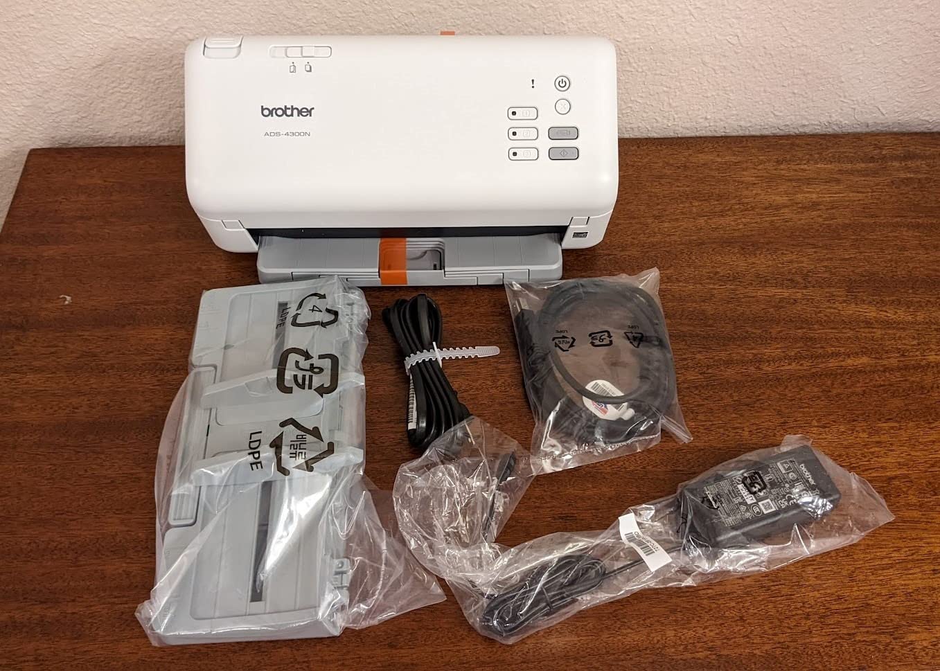 Brother ADS-4300N Professional Desktop Scanner customer photo 2