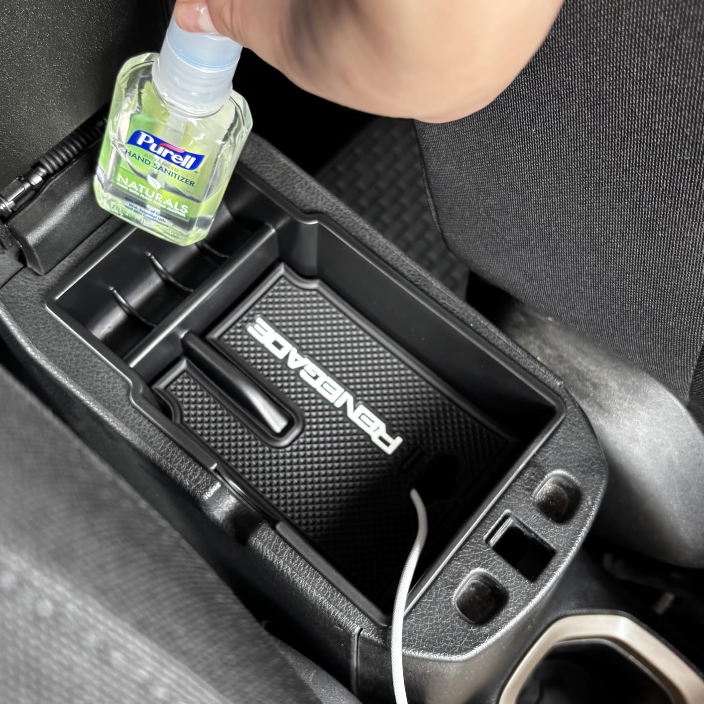 EDBETOS Center Console Organizer Tray Compatible with Jeep Renegade 2015-2023 Armrest Glove Box Secondary Storage customer photo 2