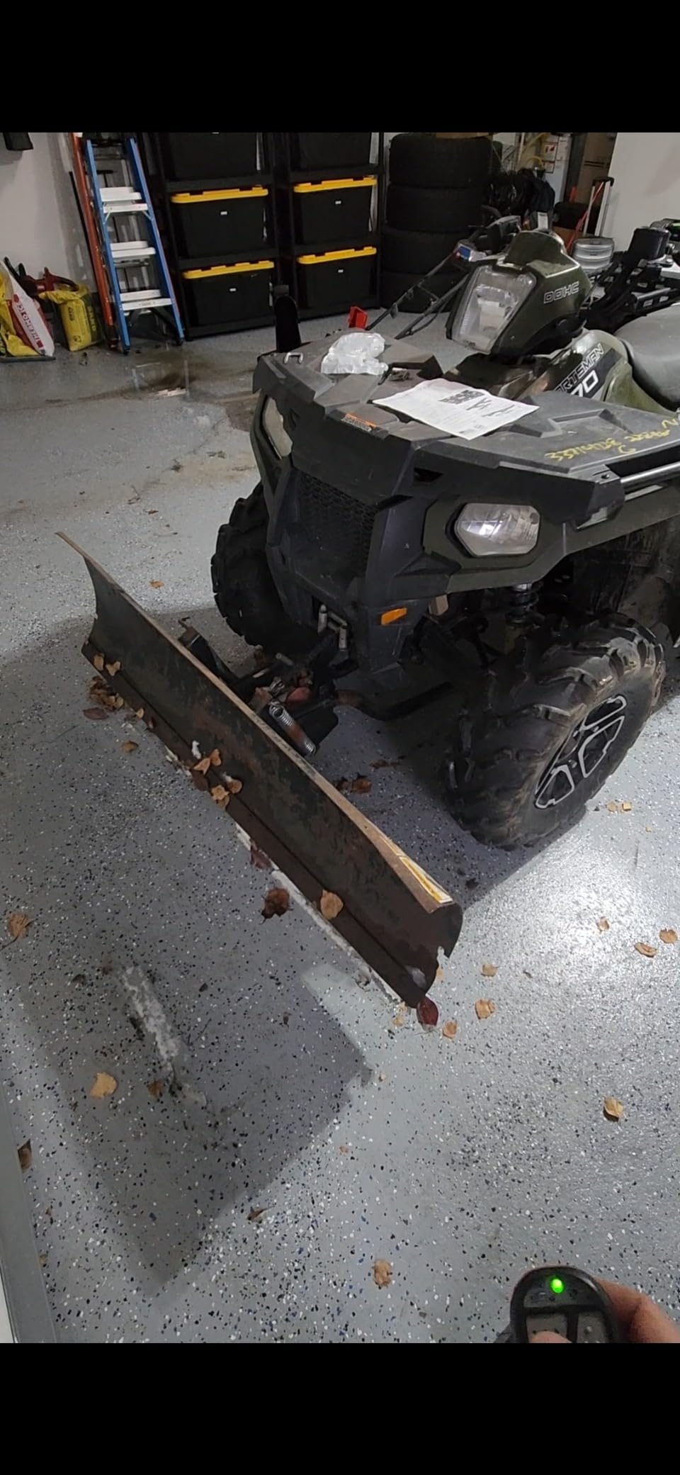 Open Trail ATV Mid-Mount Plow Mount Polaris Sportsman 400/450/500/570/600/700/800 customer photo 2