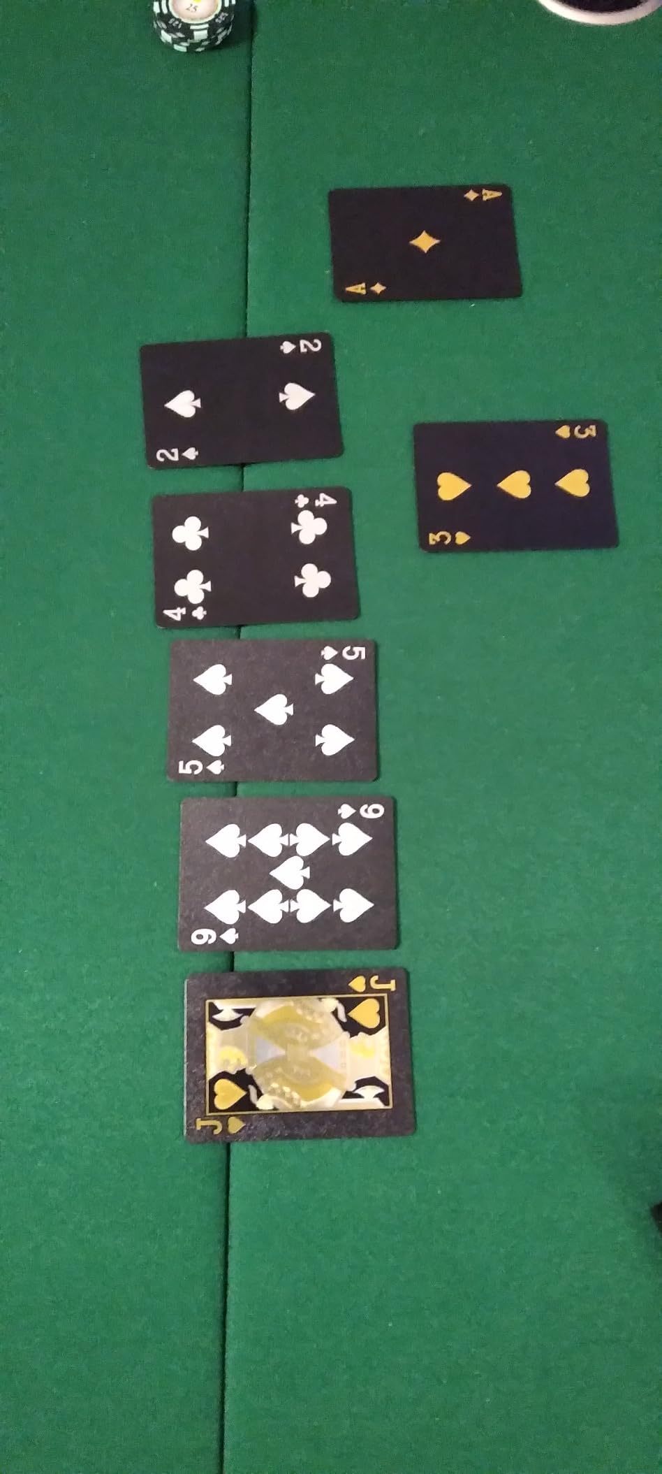 Octagon Poker Table Foldable, Texas Holden Poker Table - 8 Players Card Table w/Metal Legs & Stainless Steel Cup Holders, Green customer photo 1