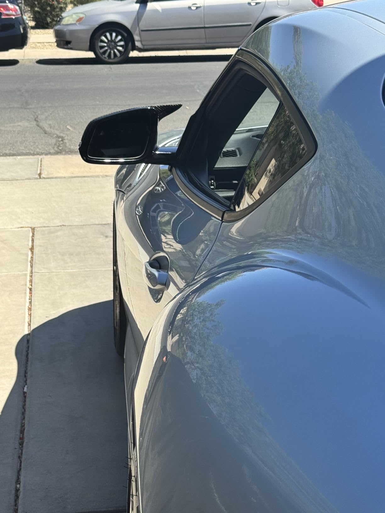 AeroBon Real Carbon Fiber Side Mirror Covers Compatible with 2020-2026 Toyota GR Supra A90 A91 Mirror Caps - Twill Weave customer photo 2