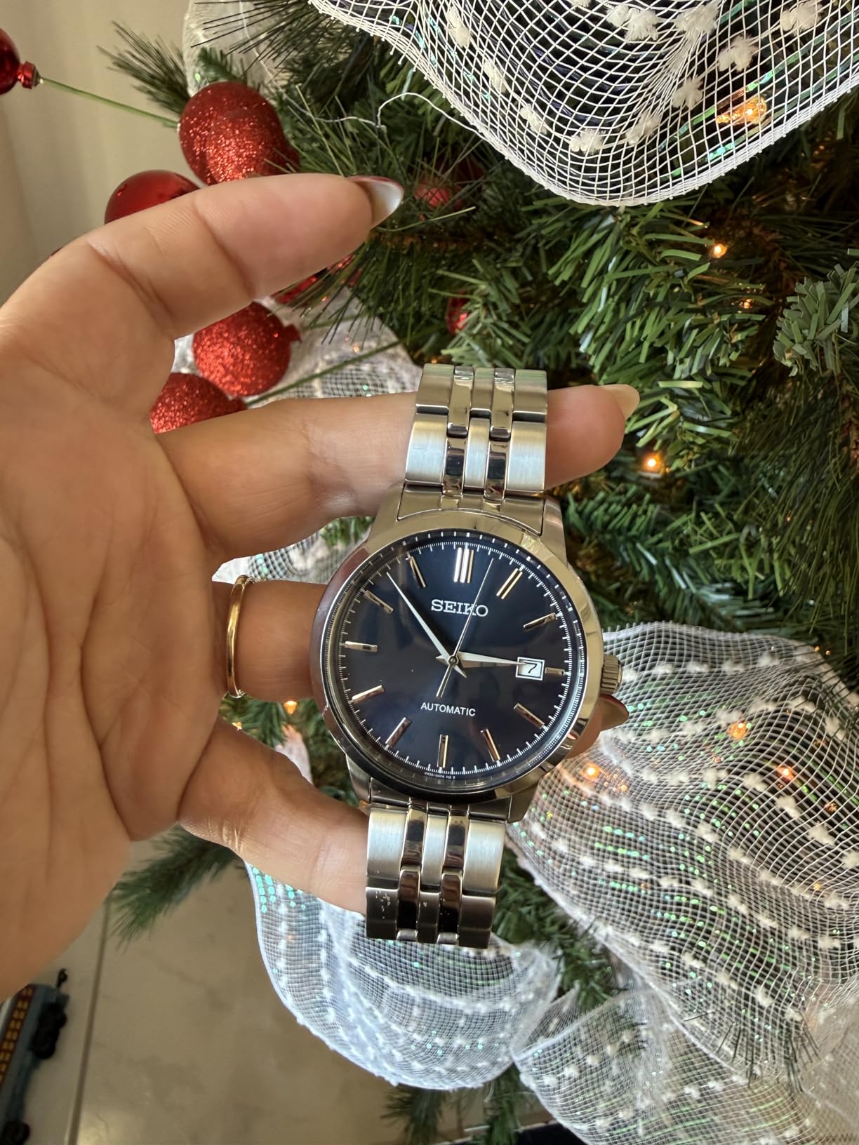 Seiko SRPH92K1 Men's Analogue Automatic Watch with Stainless Steel Strap customer photo 1