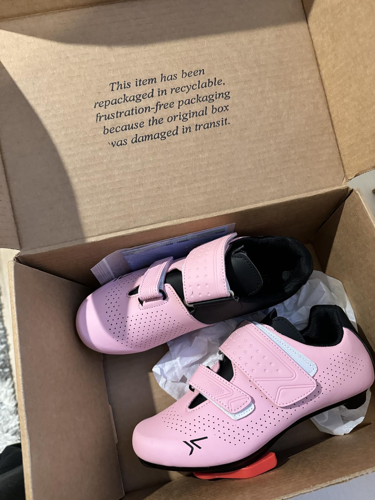Mens Womens Cycling Shoes Compatible with Peloton Road Bike Riding Bicycle Pre-Installed Delta Cleats customer photo 2