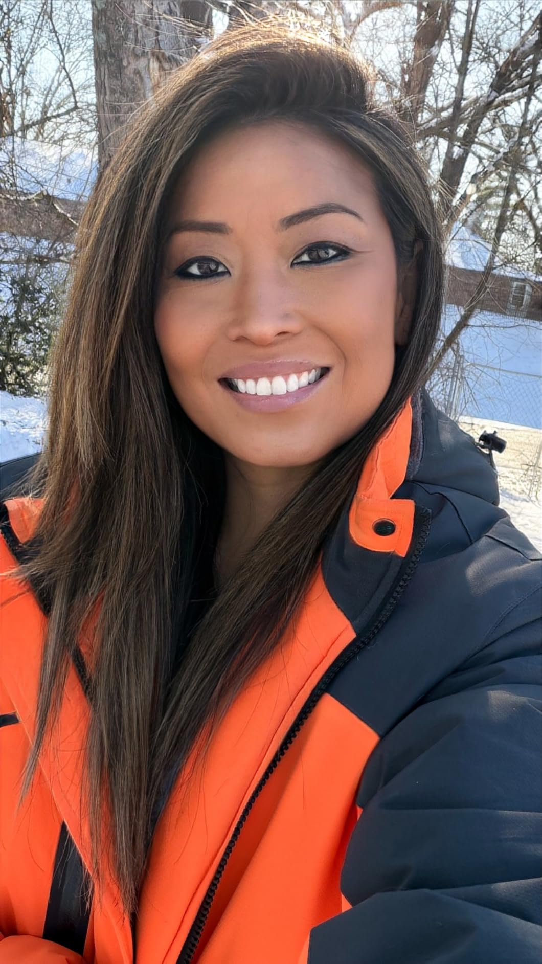 MAGCOMSEN Womens Ski Jacket Waterproof Insulated Snow Jacket Warm Windproof Winter Coats with Hood Fleece Lined Jacket customer photo 1