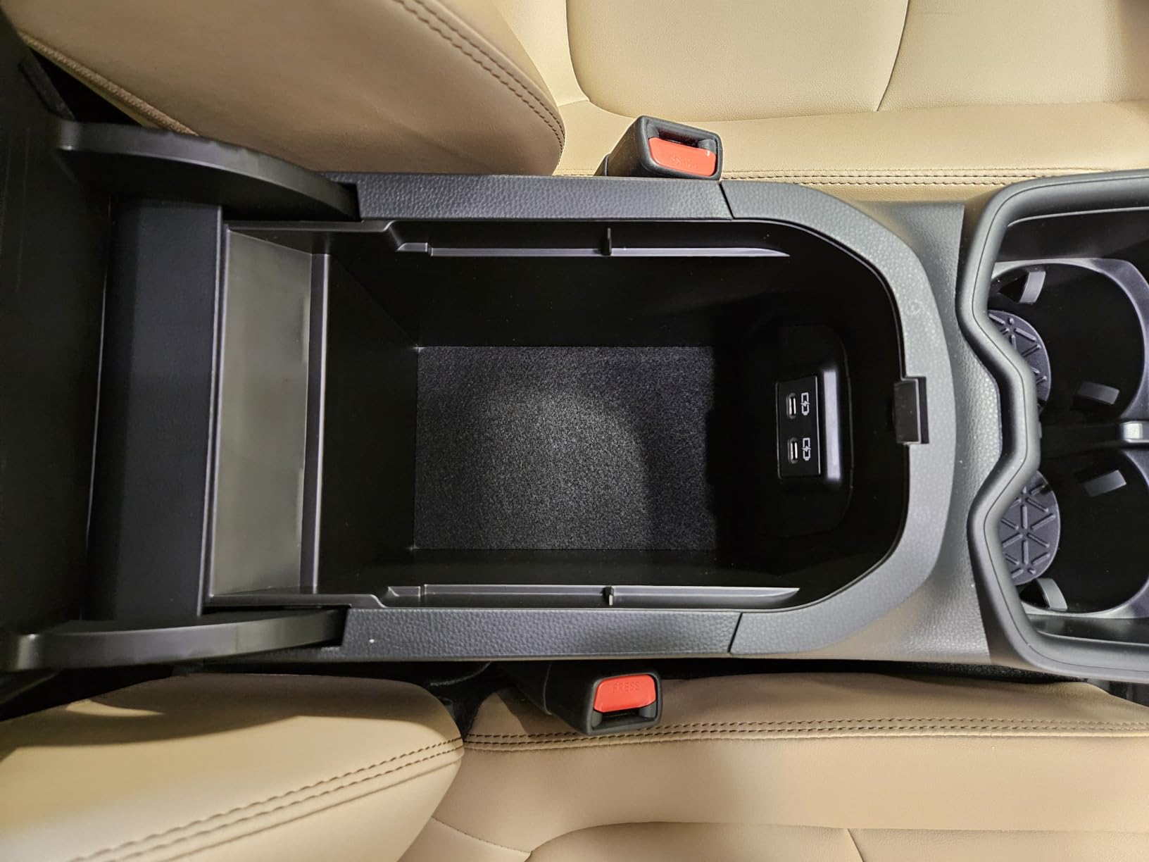 DIAMOOKY Upgraded Center Console Organizer Compatible with Toyota RAV4 2025 2024 2023 2022 2021 2020 2019 Interior Accessories, Gear Shift Storage Tray Secondary Box Insert Divider - 2pcs customer photo 1