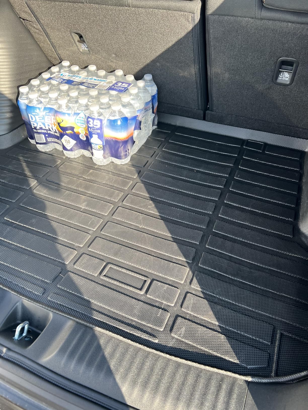 ANBINGO All Weather Cargo Liner for 2027 2026 2025 2024 2023 Honda HR-V, Fits LX/Sport/EX-L FWD&AWD (Include w/o BSI Model) Custom Fit HRV Waterproof (Trunk Mat) - Black customer photo 2