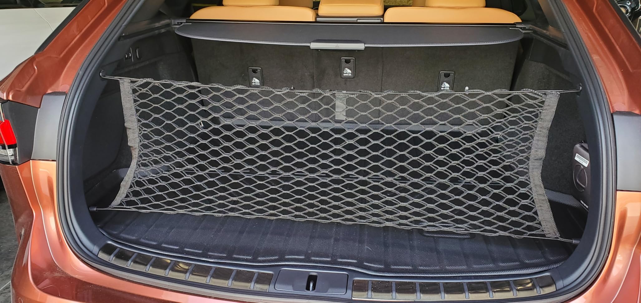 Envelope Style Automotive Elastic Trunk Mesh Cargo Net for Lexus RX RX350 2023-2026 - Premium Trunk Organizer and Storage - Luggage Net customer photo 1
