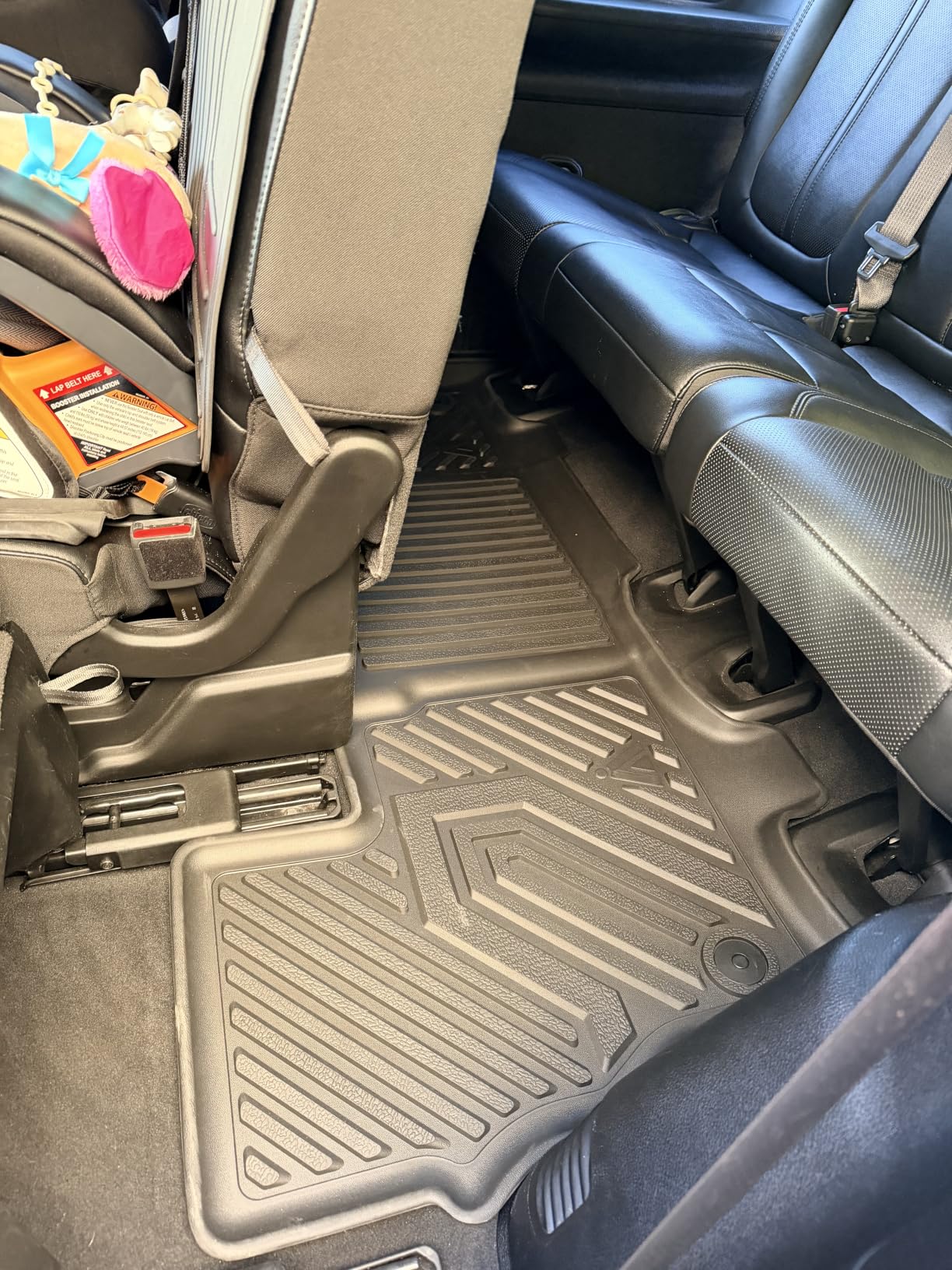 LASFIT Floor Mats for Jeep Grand Cherokee WL 2022-2025 2026 5-Seat (Include 4xe, NOT for L) All Weather TPE Custom Fit Car Mats Floor Liners 1st & 2nd Row, Black customer photo 2