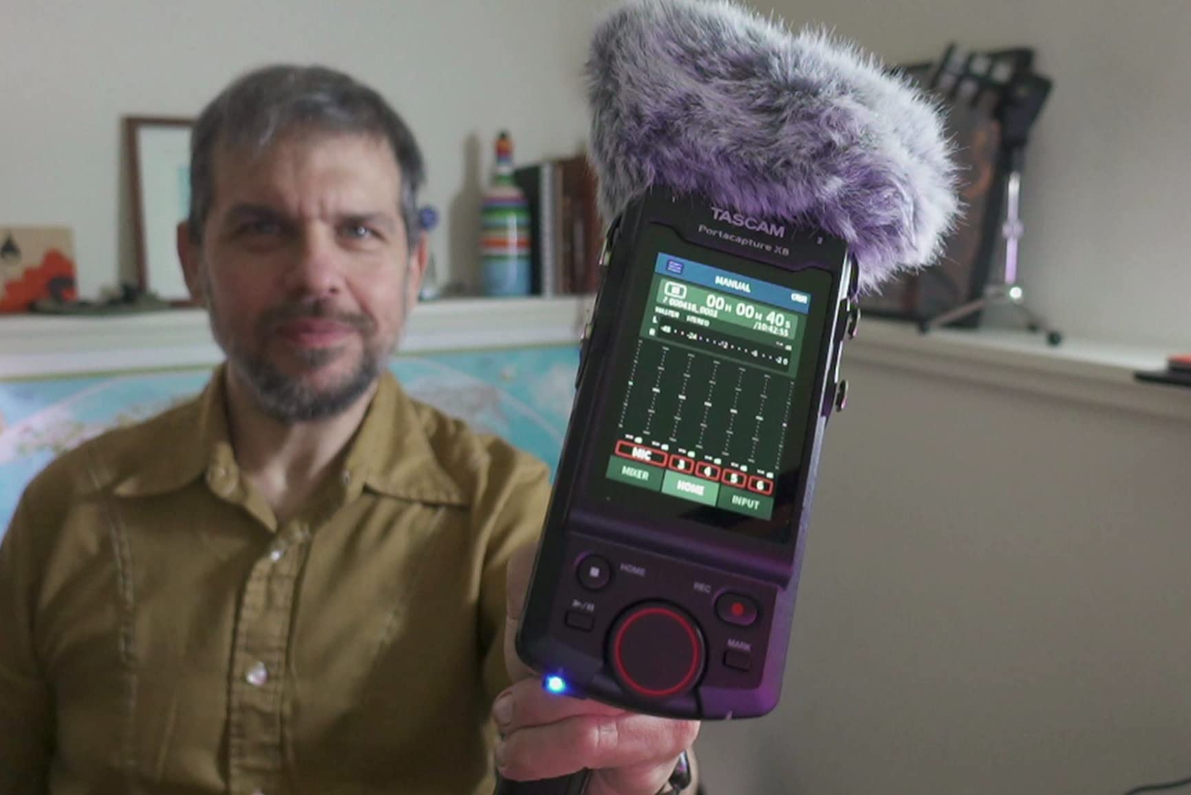 TASCAM Portacapture X6 32-bit Float Portable Audio Recorder, Field Recorder for Video, Music, Podcast, Voice, Podcasting customer photo 2