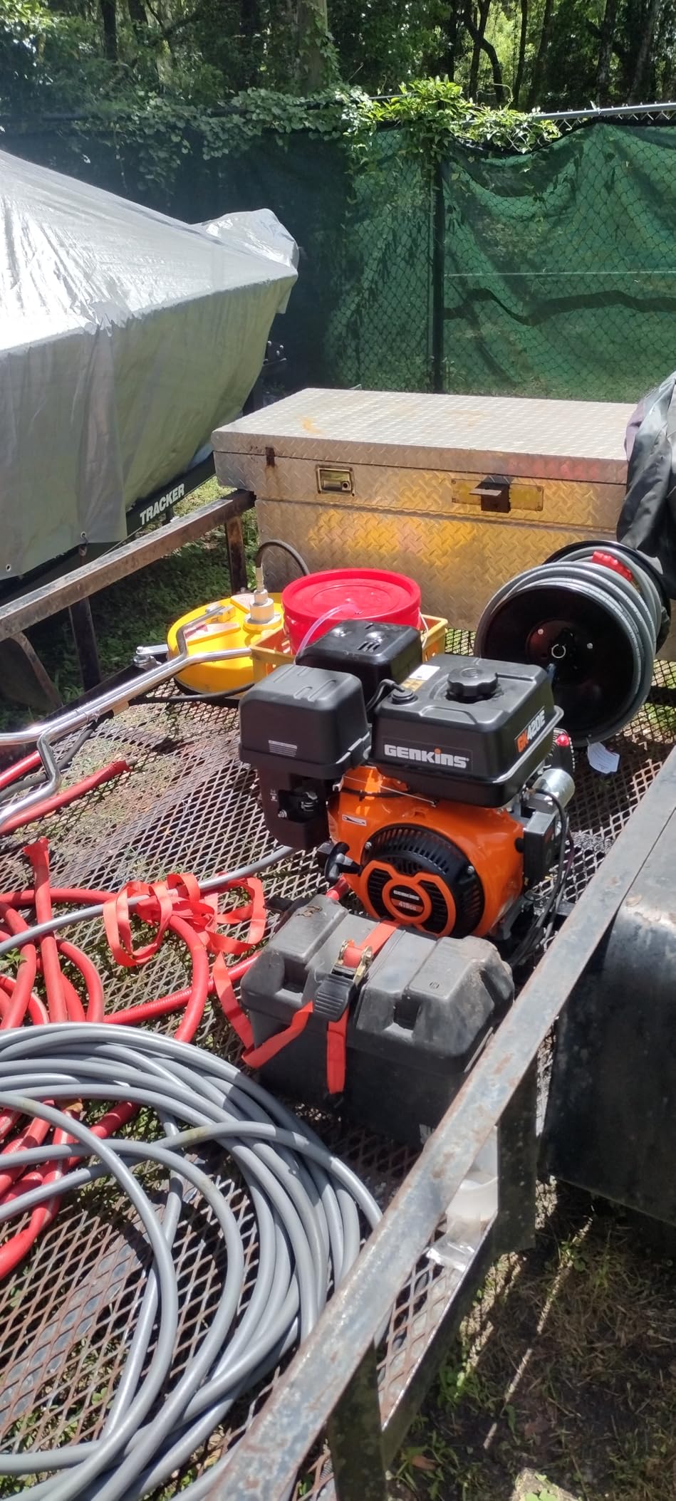 Genkins 15 HP 420cc Electric Start Engine Gas Powered Multi-Use Engine, GK420E customer photo 1
