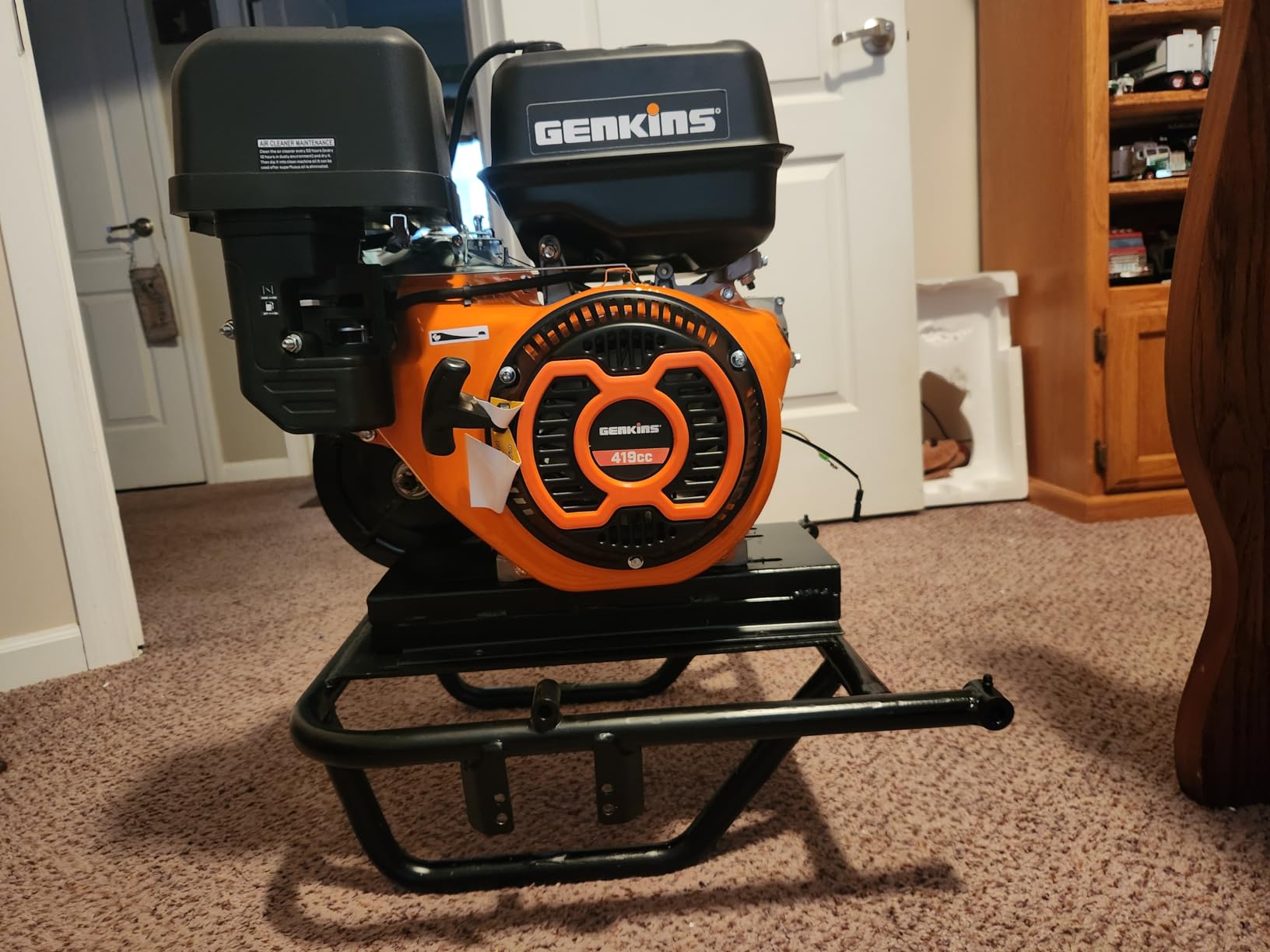 Genkins 15 HP 420cc Electric Start Engine Gas Powered Multi-Use Engine, GK420E customer photo 2