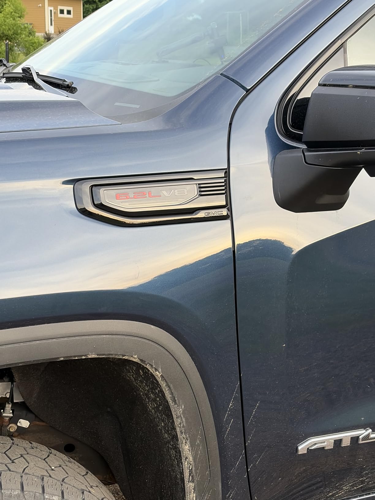 4pack Set 2019-2026 Emblems Denali DenaliHD Plus Sierra Letters Badges 3D NAMEPLATE Replacement for Sierra 2500HD 3500HD 2500 HD 86790675 86532074 (Gloss Black) customer photo 1