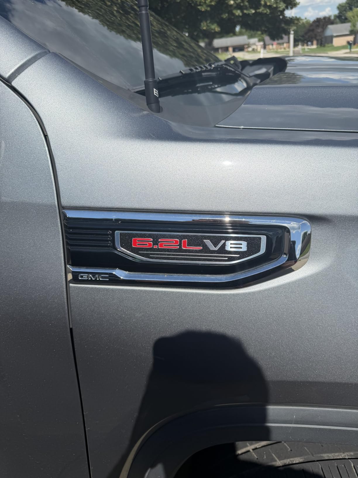 4pack Set 2019-2026 Emblems Denali DenaliHD Plus Sierra Letters Badges 3D NAMEPLATE Replacement for Sierra 2500HD 3500HD 2500 HD 86790675 86532074 (Gloss Black) customer photo 2