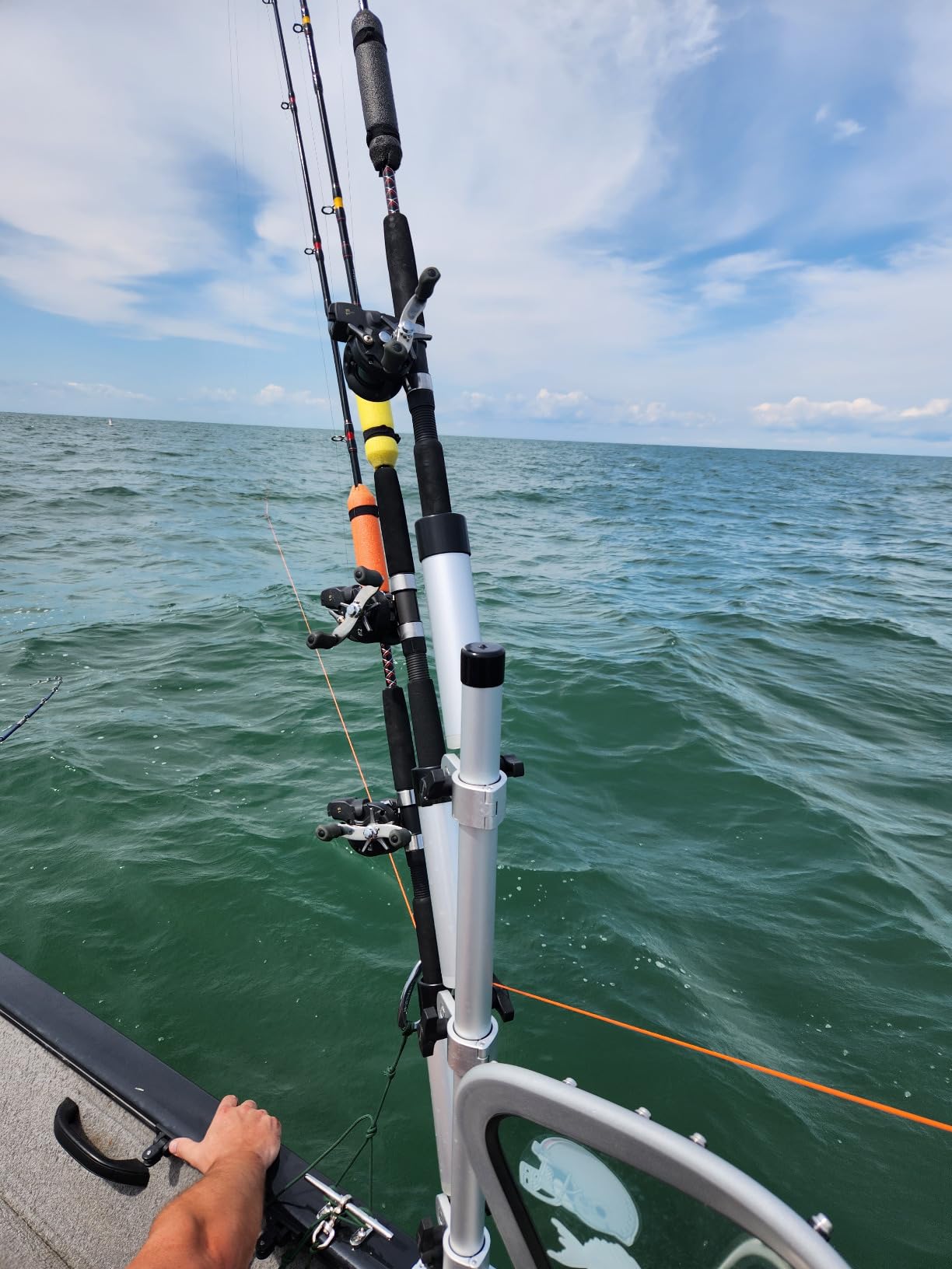 Brocraft Crappie Rod Holder System with Gunnel Track Mount customer photo 2