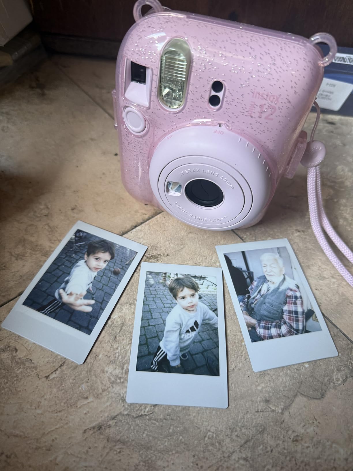 Instax Mini 12 Instant Camera - Blossom Pink customer photo 2