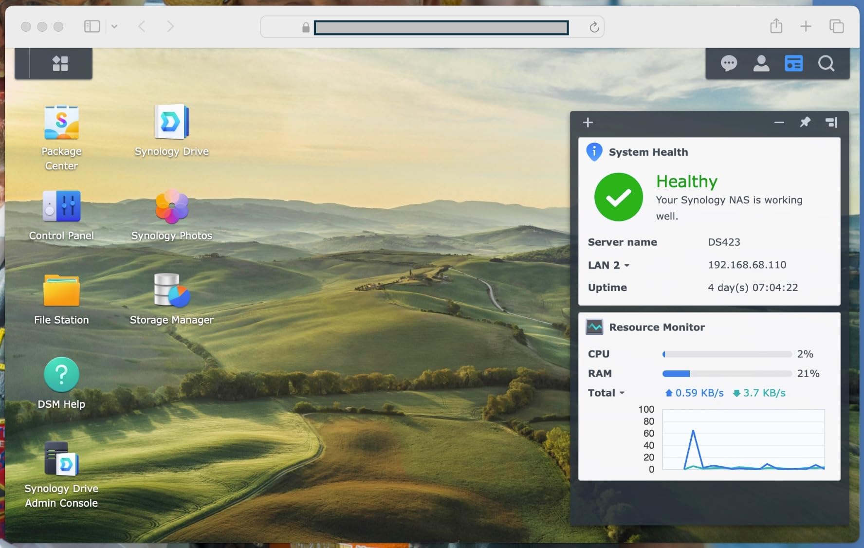 Synology DS124 Personal Backup & File Hub - Protect Photos, Secure Home Surveillance (1-Bay Diskless NAS) customer photo 1