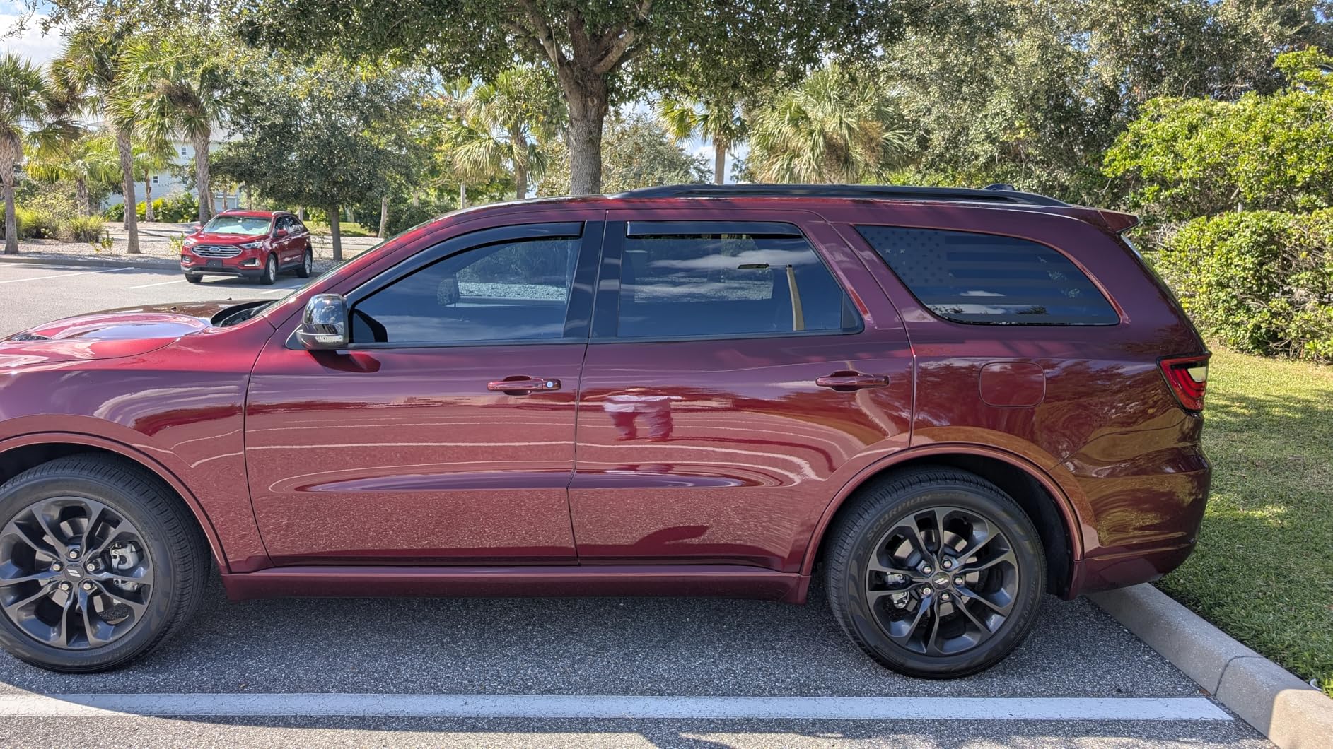 Voron Glass in-Channel Extra Durable Rain Guards for Dodge Durango 2011-2026, Window Deflectors, Vent Window Visors, 4 Pieces - 200486 customer photo 2