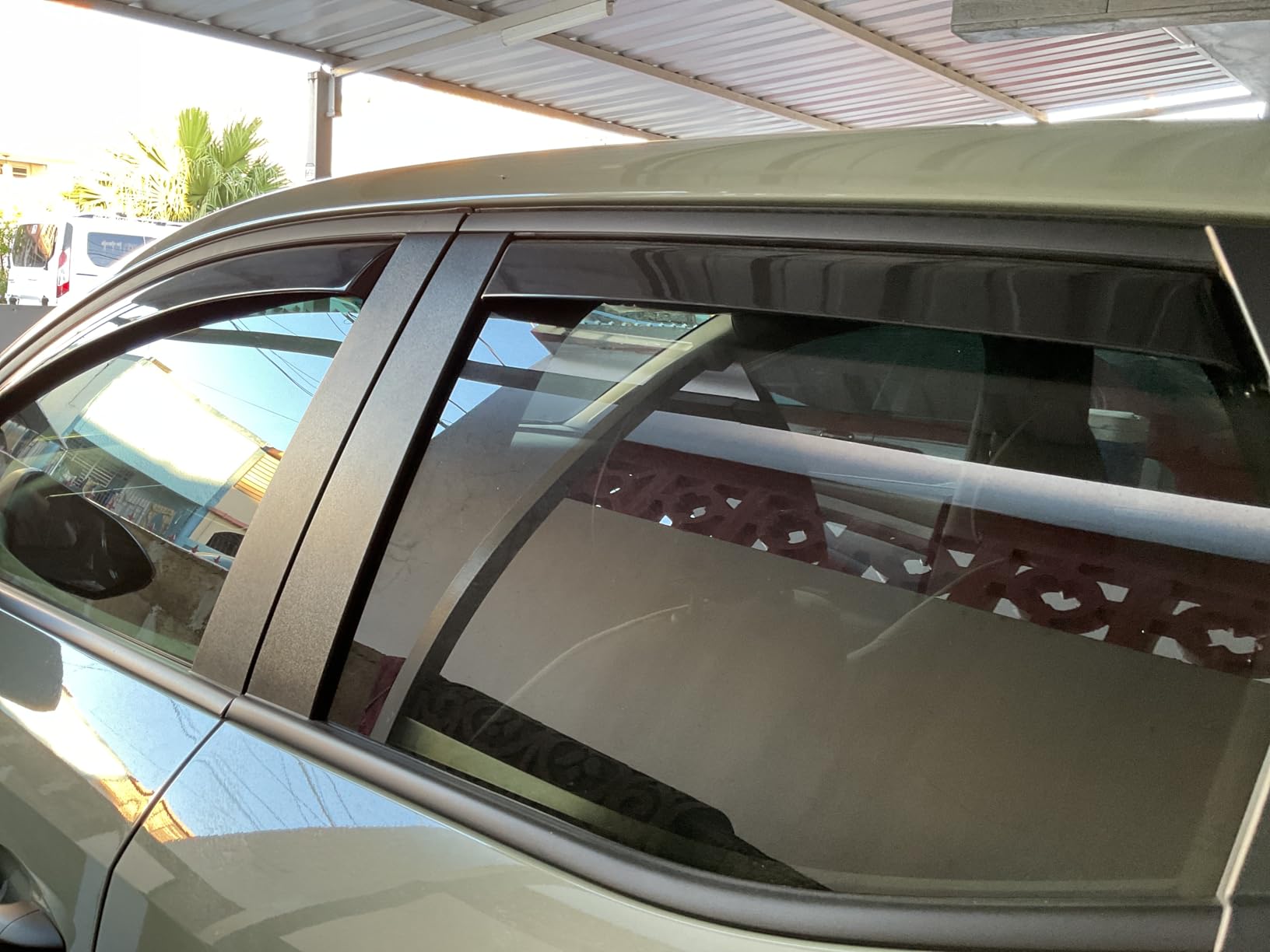 Voron Glass in-Channel Extra Durable Rain Guards for Hyundai Santa Cruz 2022-2026, Window Deflectors, Vent Window Visors, 4 Pieces - 200490 customer photo 1