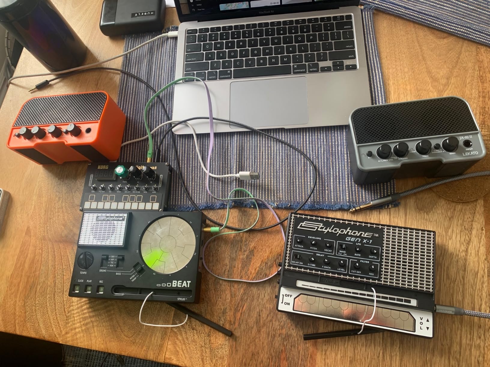 Stylophone Beat - Compact Stylus Drum Machine | 4 Drum Kits & 4 Bass Sounds | Rhythm Machine Beat Maker | Drum Loop Machine customer photo 1