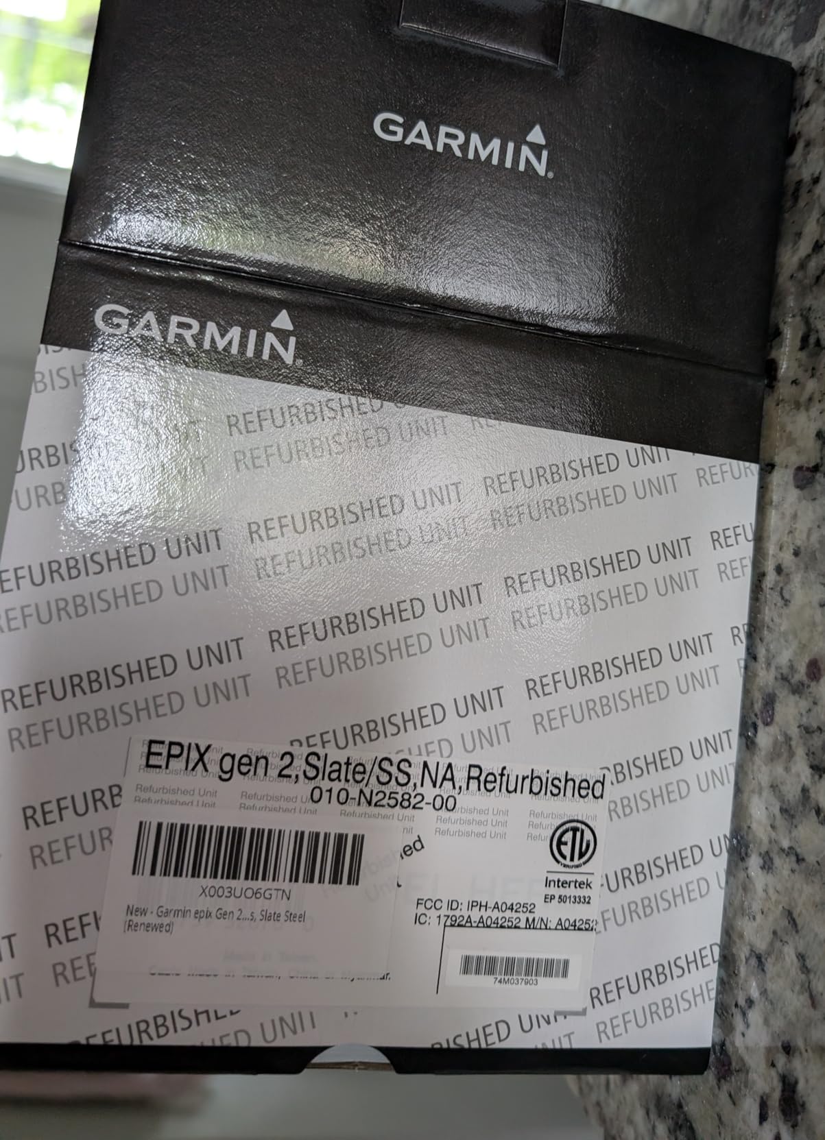 Garmin epix Gen 2, Premium Active Smartwatch, Touchscreen AMOLED Display, Adventure Watch with Advanced Features, Slate Steel (Renewed) customer photo 2