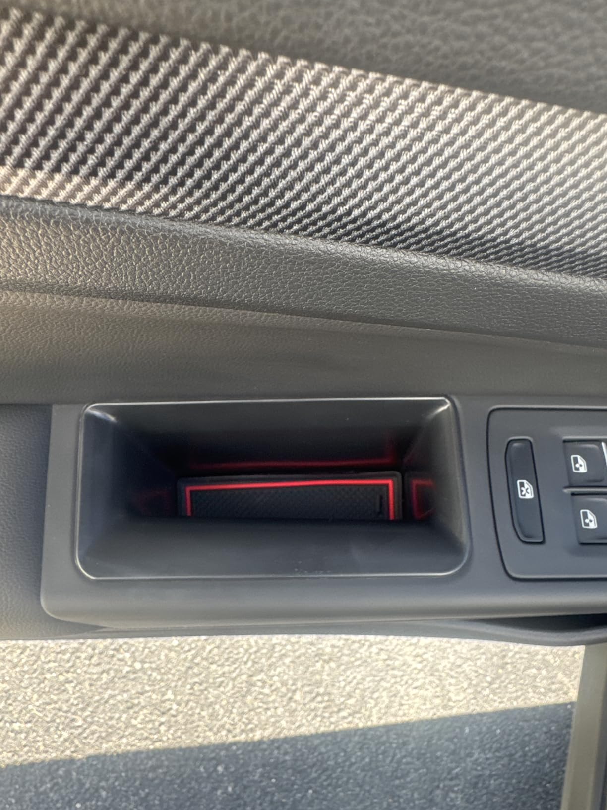 Karltys Door Side Organizer Tray for 2022-2025 2026 VW Volkswagen Golf GTI R MK8 Accessories Front & Rear Door Side Storage Box Grab Handle Pocket Box Insert 4PCS customer photo 1