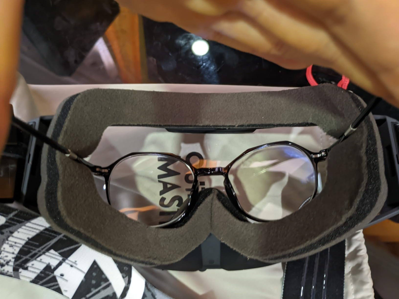 OutdoorMaster Mustang Dirt Bike Goggles, OTG Motorcycle Motocross Goggles customer photo 2