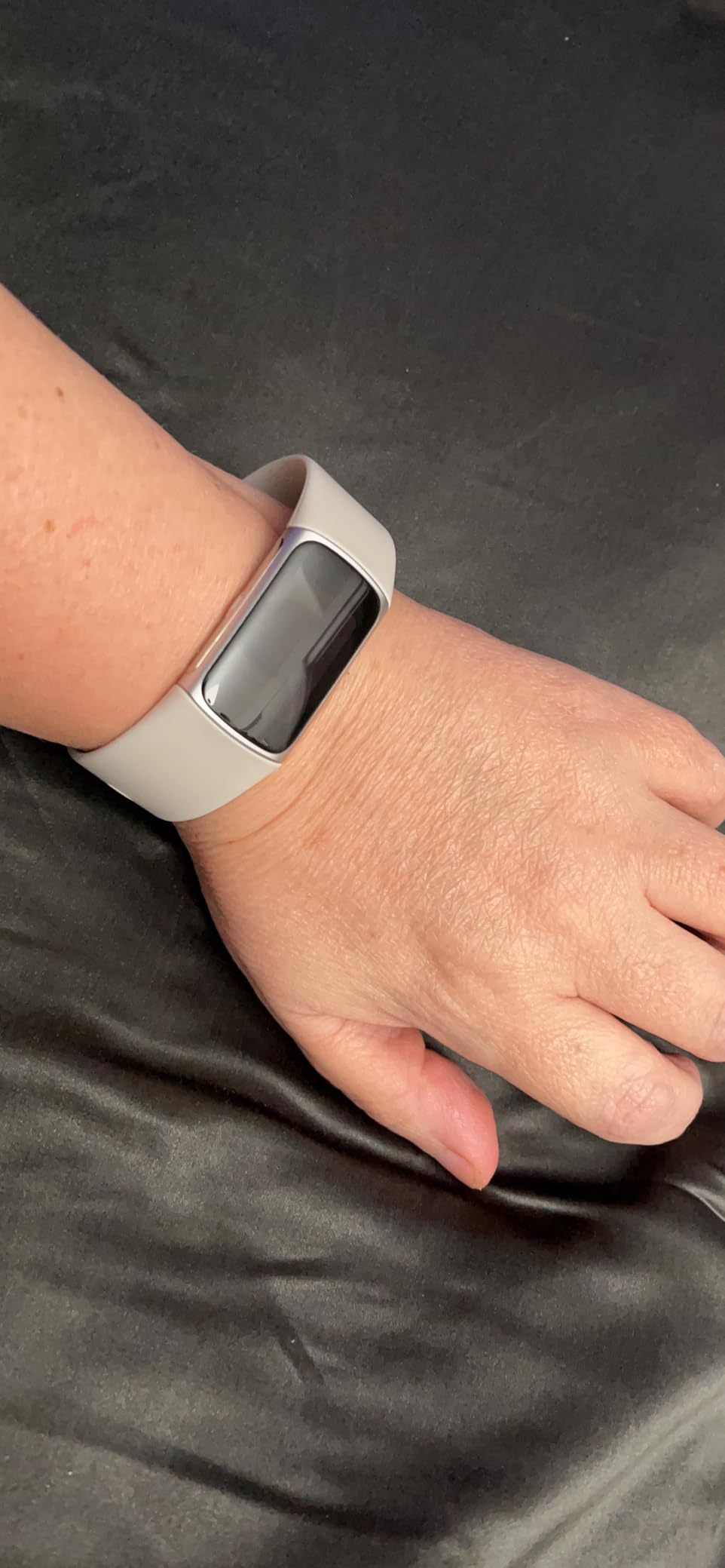 Fitbit Charge 6 Fitness Tracker with Google Apps - Heart Rate on Exercise Equipment - 3-Month Google Health Premium Membership Included - Health Tools - Gold/Coral - Small&Large Bands Included customer photo 1