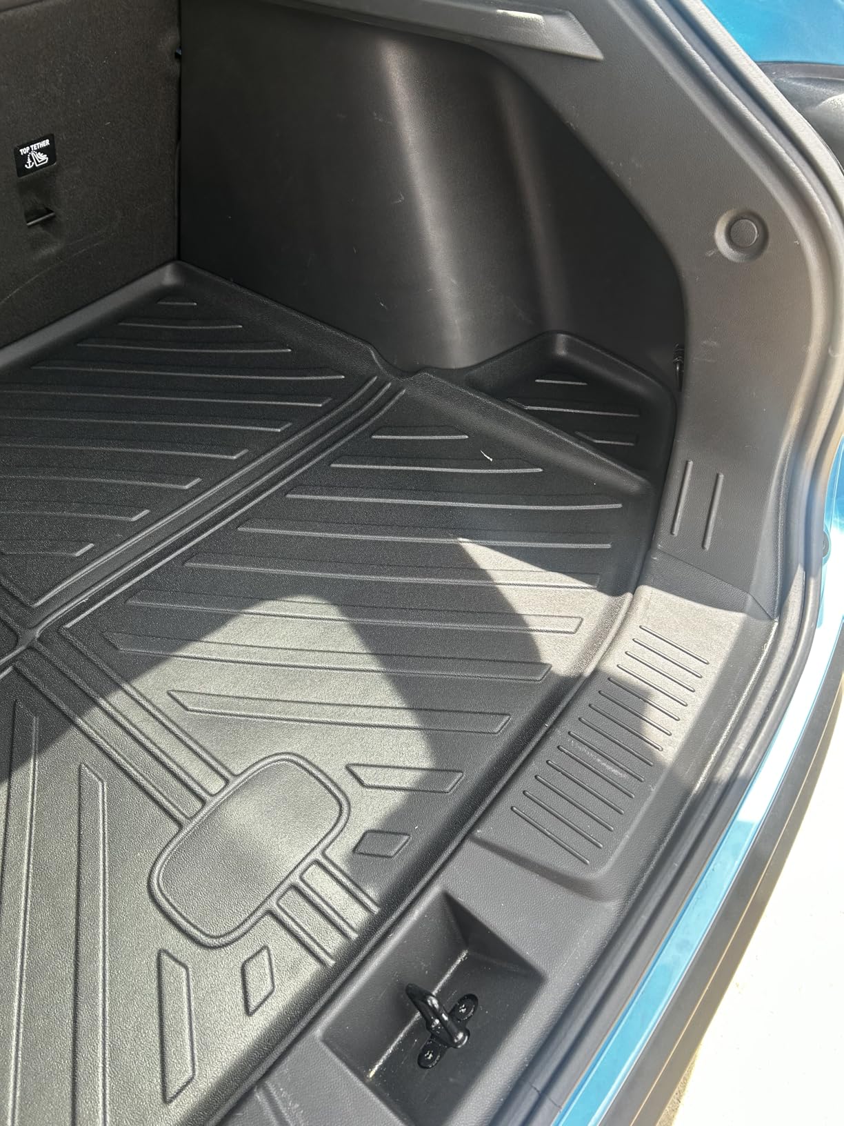 SMABEE Custom Fit for 2024 2025 2026 Chevy Trax Cargo Liner TPE All Weather Cargo Mat for Chevrolet Chevy Trax 2024 2025 Accessories Trunk Mat Heavy Duty Boot Liner Interior Black customer photo 1