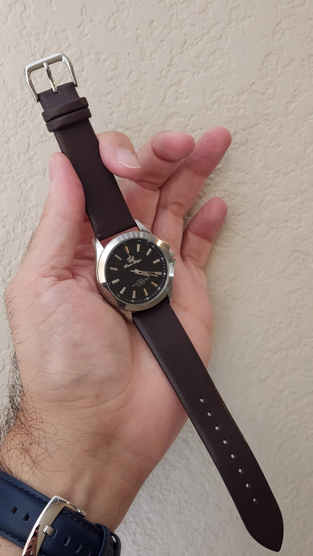 cobee Leather Watch Straps, Watch Band Soft Calfskin Leather | Quick Release Stainless Steel Clasp for Men & Women's Universal Watches customer photo 1