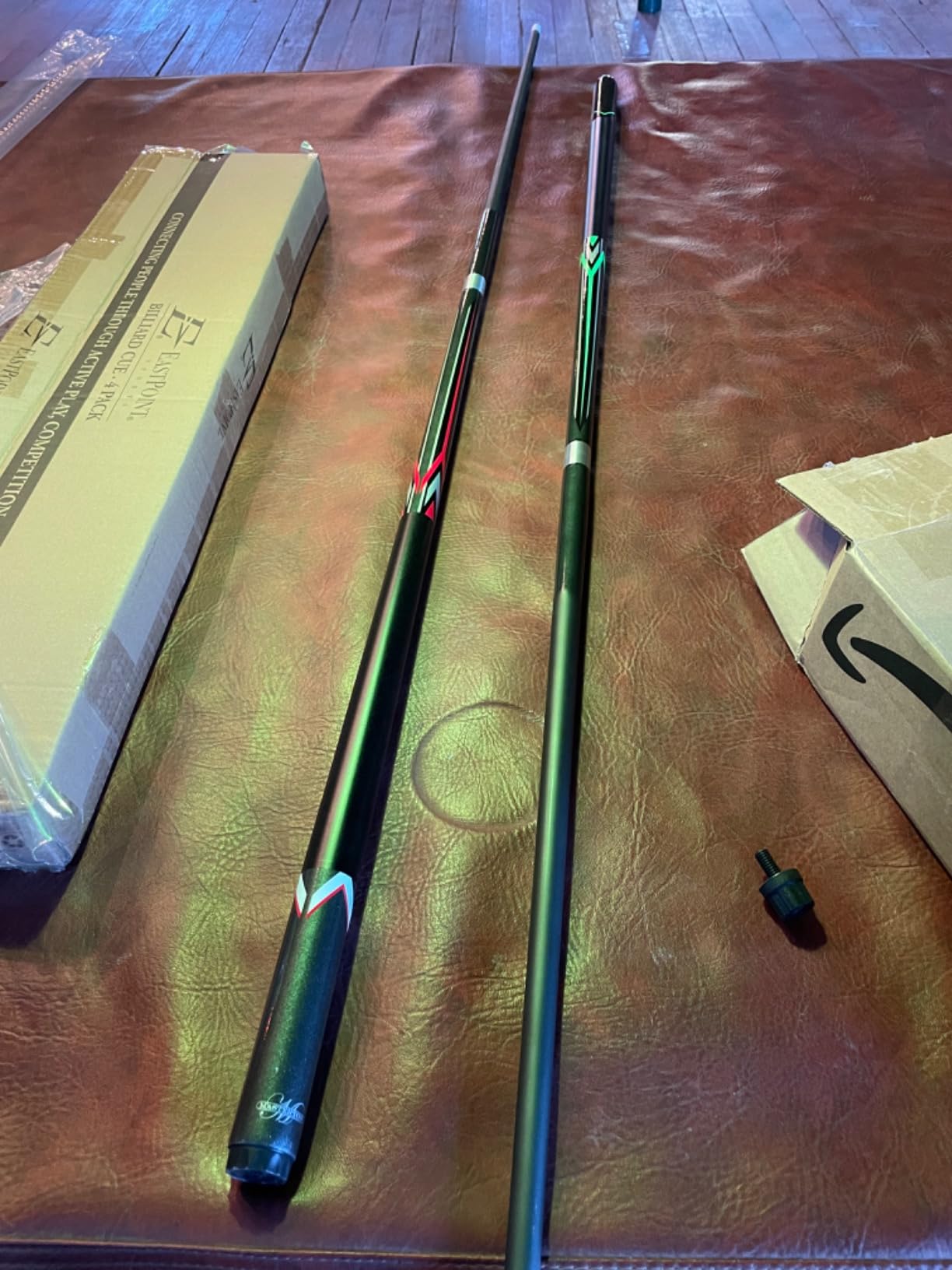 EastPoint Masterton Billiard Cue 4 Pack, Pool Cue Sticks for Adults, 58