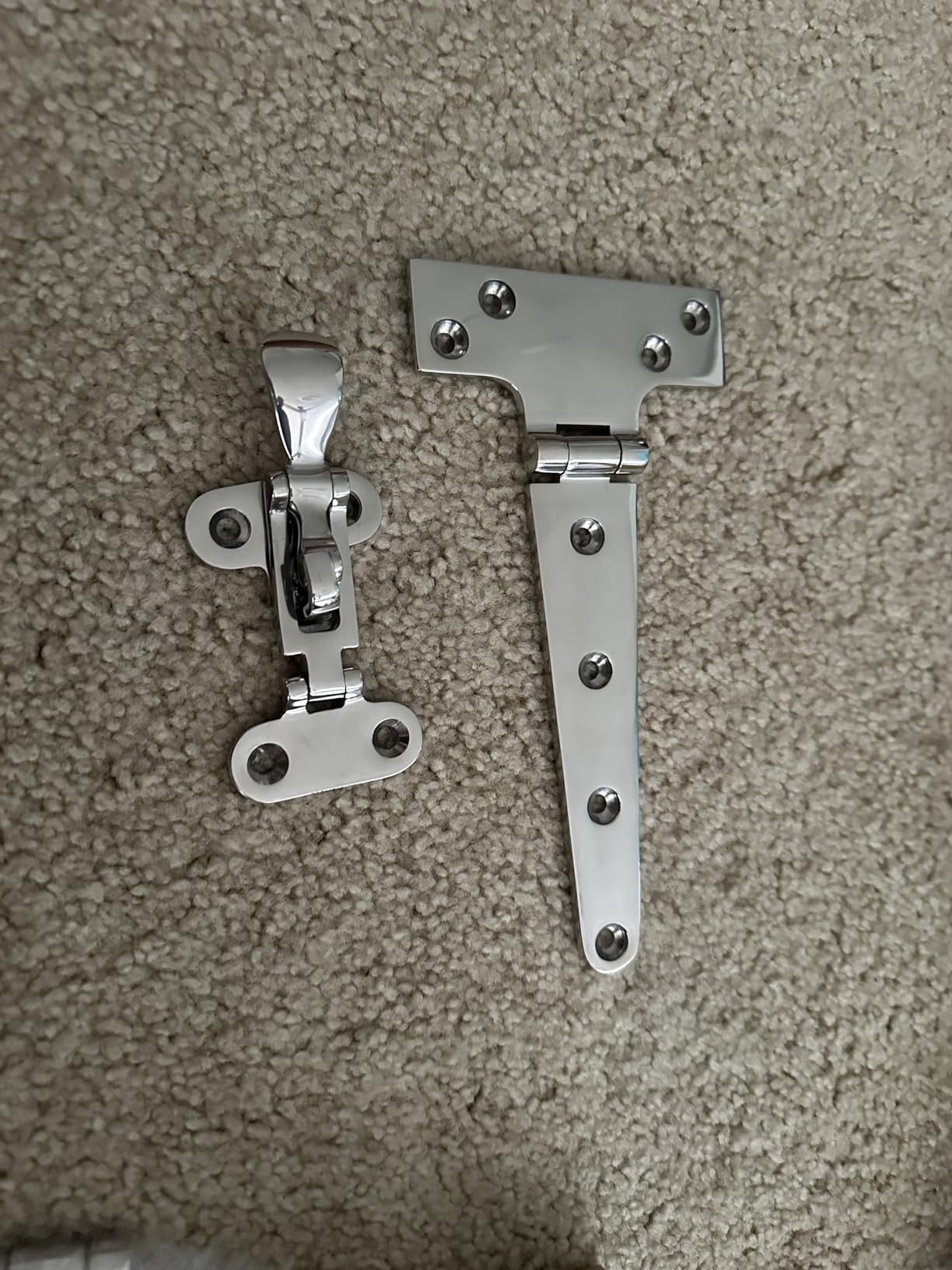 316 Stainless Steel T Hinges Marine Grade 4'' x 2
