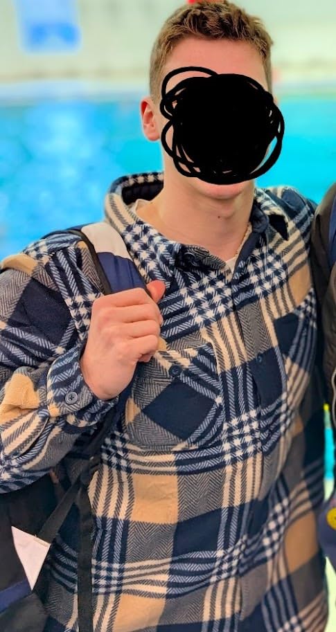 HODOSPORTS Mens Flannel Shirts Jacket Fleece Sherpa Lined Heavyweight Button Down Plaid Shirts Coat Long Sleeve with Pockets customer photo 1