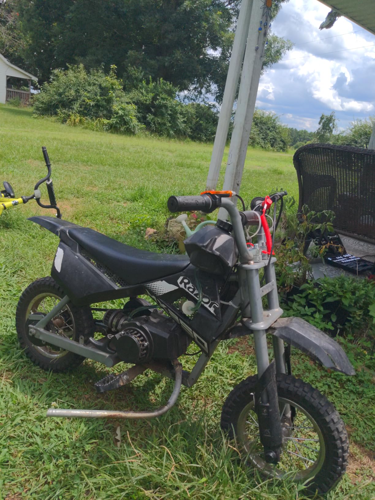 49CC 2-stroke Engine Motor Kit, Pull Start Mini Bike 49cc Engine Single Cylinder Engine Motor for Most Air Cooled 49cc Mini Pocket Bike Mini Dirt Bike ATV Scooter customer photo 1