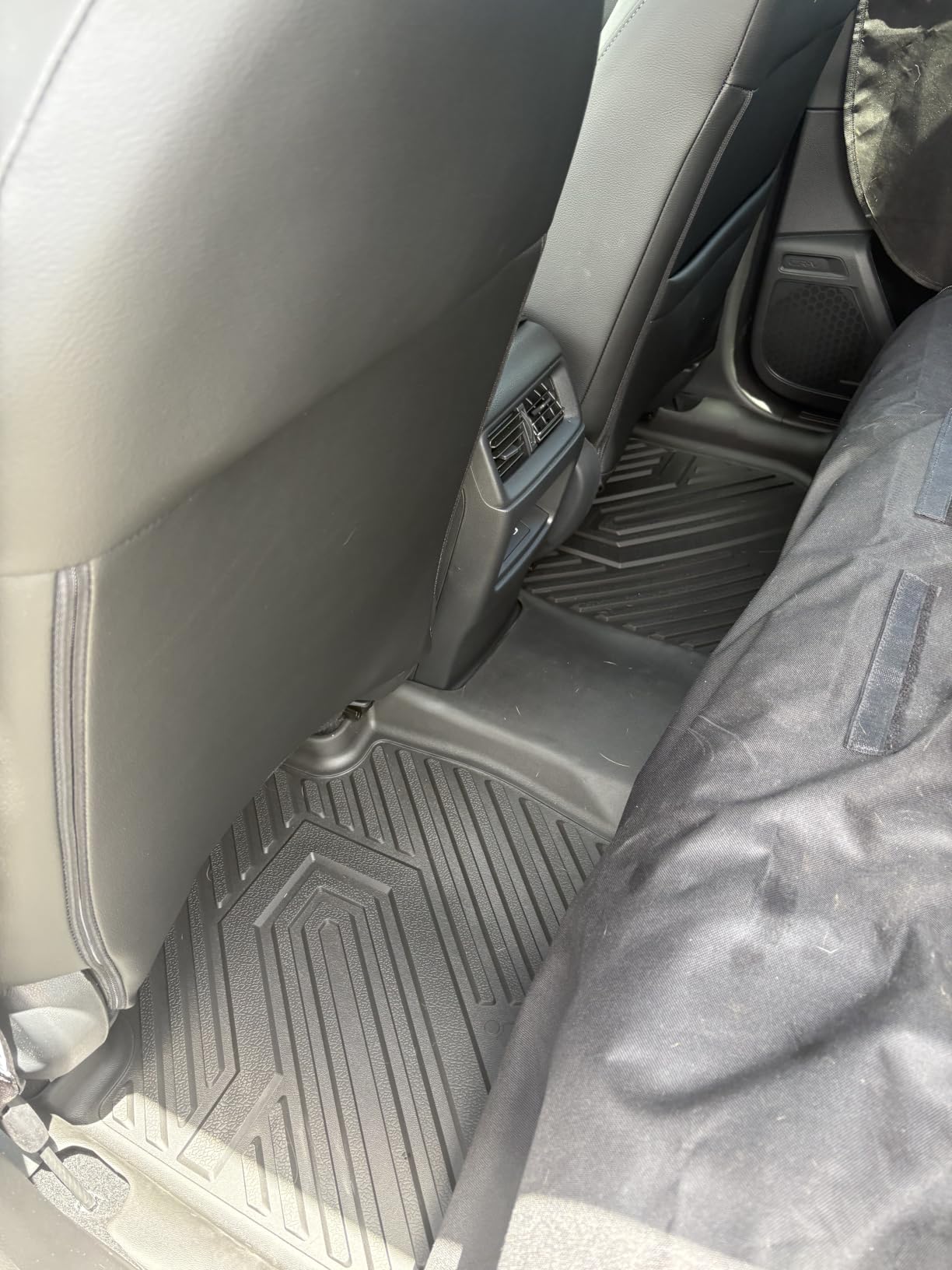 LASFIT Floor Mats & Trunk Mat for Honda Odyssey 2026 2025 2024 2023 2022 2021 2020 2019 2018 Mini Passenger Van, All Weather TPE Car Floor Liners-1st & 2nd & 3rd Row & Cargo Mat Full Set customer photo 1