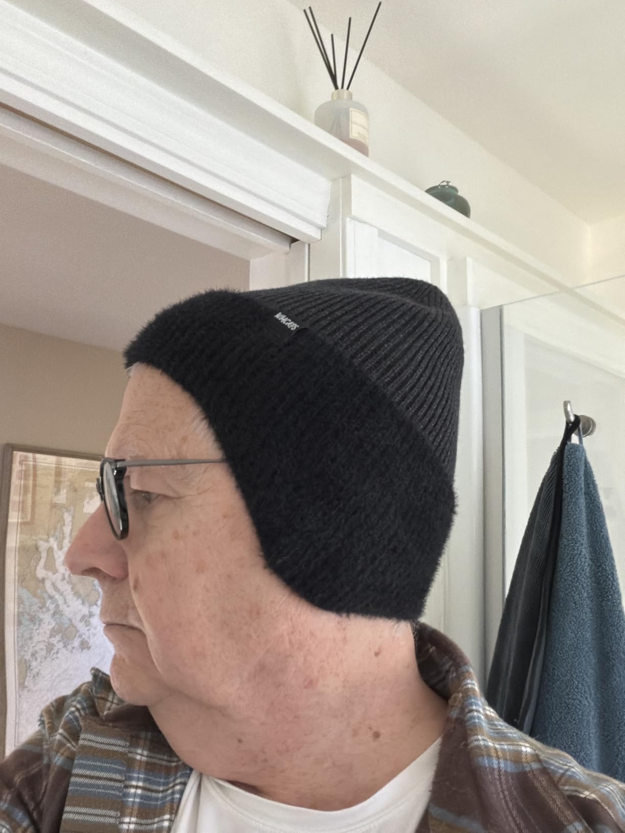 Wmcaps Winter Fleece Lined Beanie with Earflaps for Men Women Outdoor customer photo 1