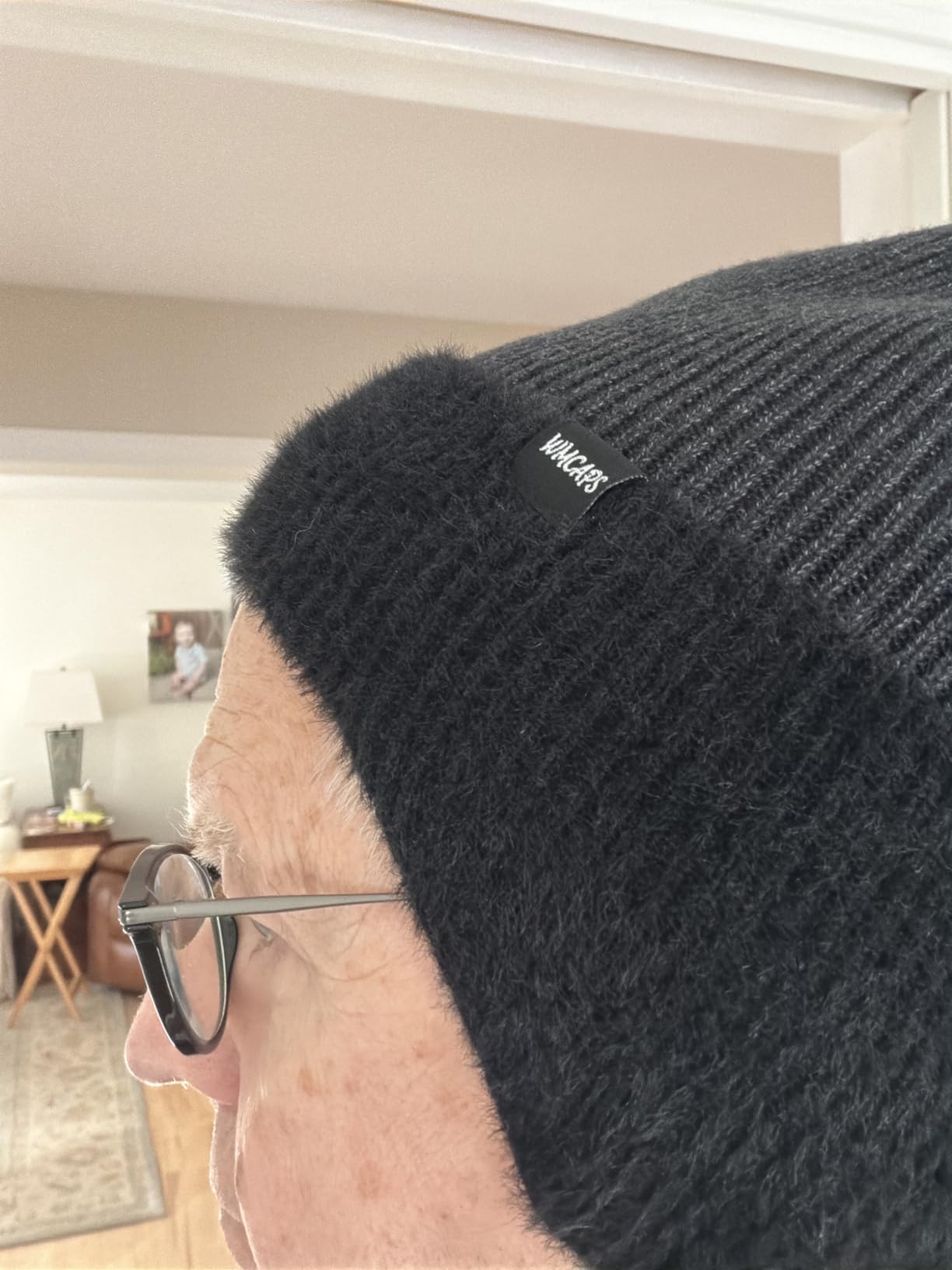Wmcaps Winter Fleece Lined Beanie with Earflaps for Men Women Outdoor customer photo 2