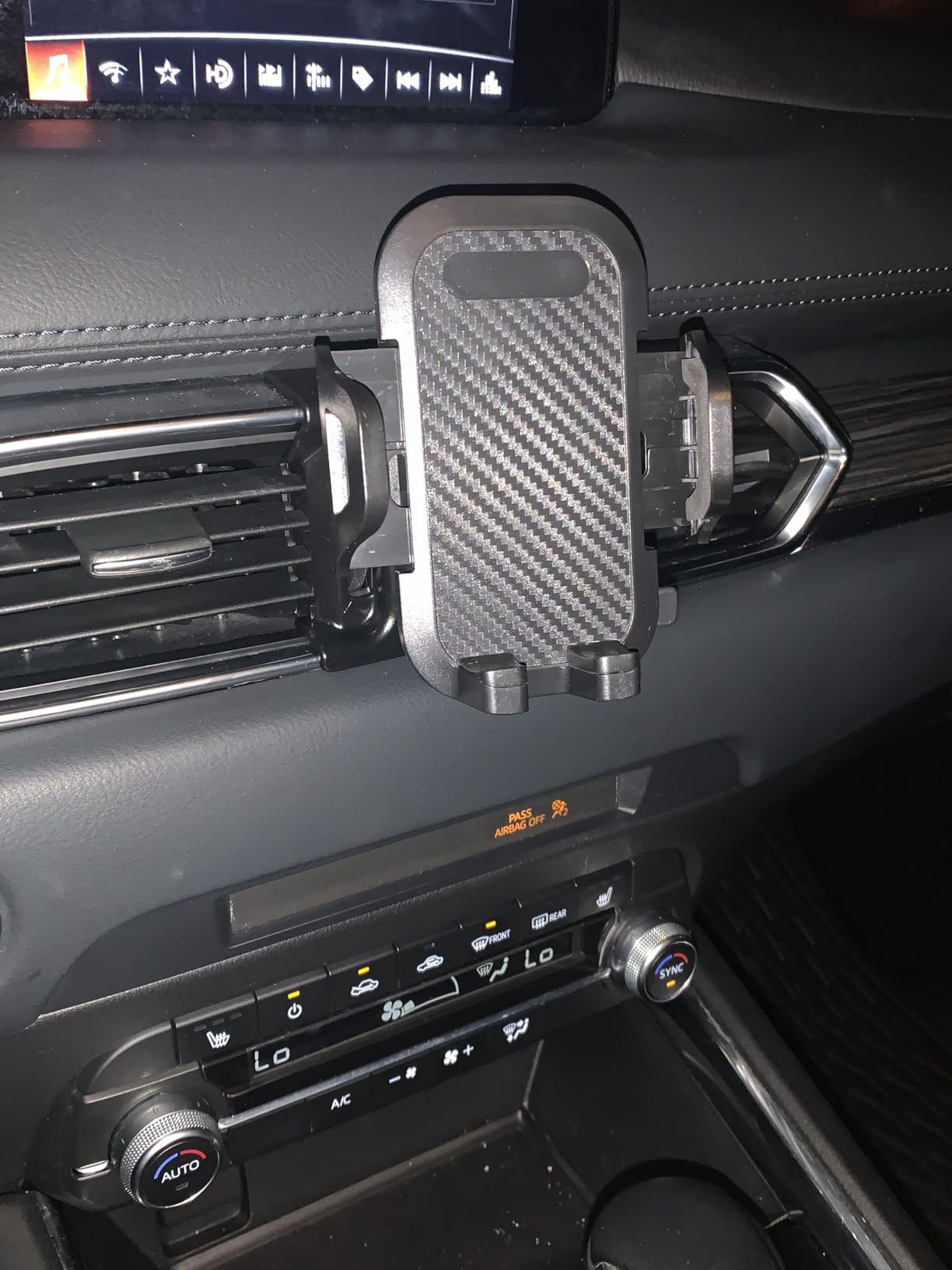 oricarmes Mazda CX-5 Phone Mount, Custom Fit 2017-present, Compatible with All Cell Phones customer photo 2
