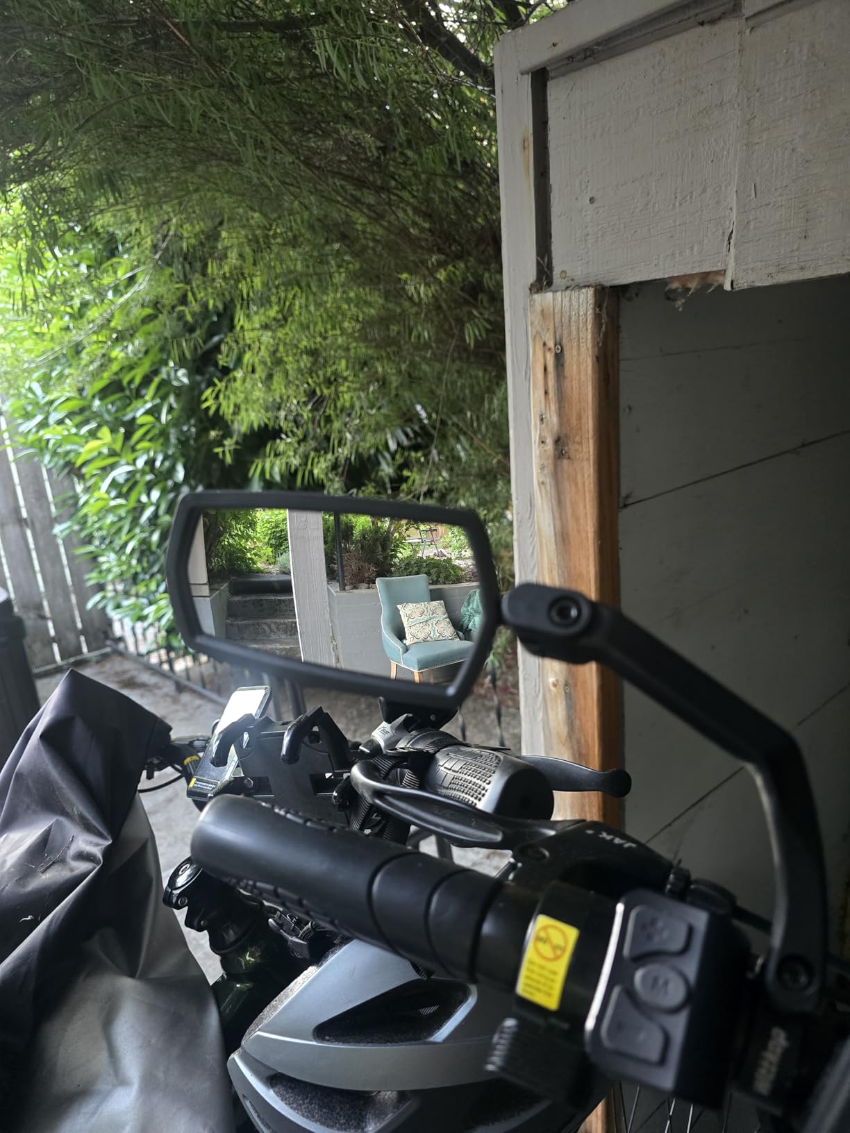WITTKOP Bike mirror | Large HD field of vision | 360 rotatable & foldable | Mounting above & below | Break-proof & durable | ebike accessories, bike mirror handlebar mount, bicycle mirrors customer photo 2
