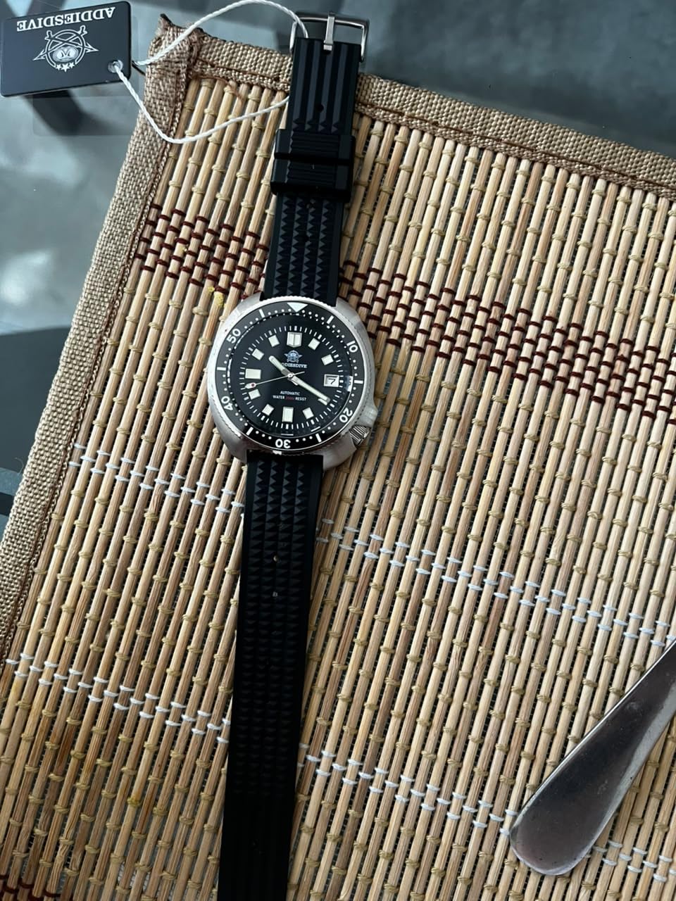 ADDIESDIVE Automatic Watch Diver 200 M Mens Watch Luminescent Mechanical NH35A Analog Stainless Steel customer photo 1