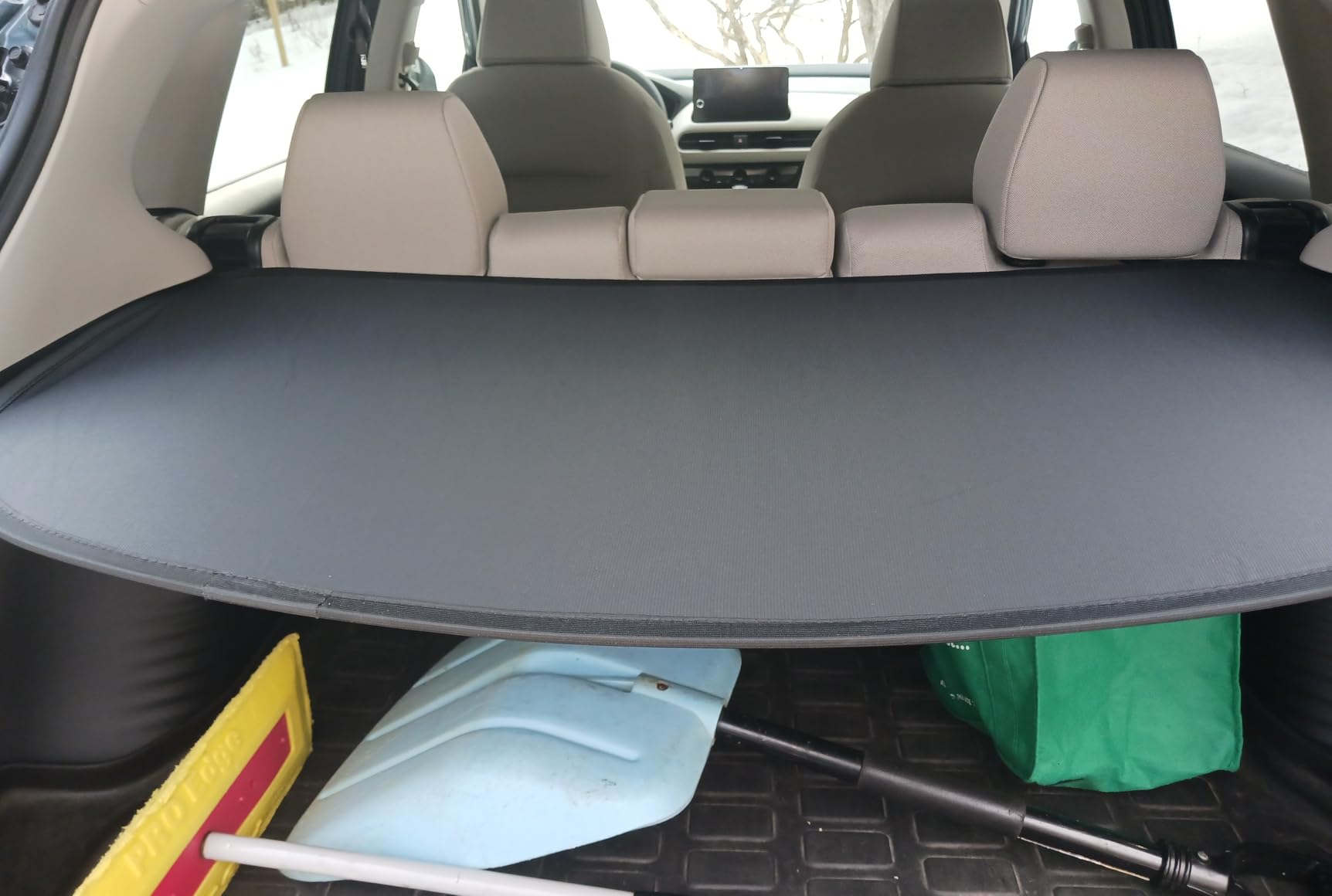 for 2023 2024 2025 2026 Honda HRV Cargo Cover for Honda HR-V Accessories Cargo Trunk Cover Factory Style Black Trunk Security Shield Shade customer photo 1