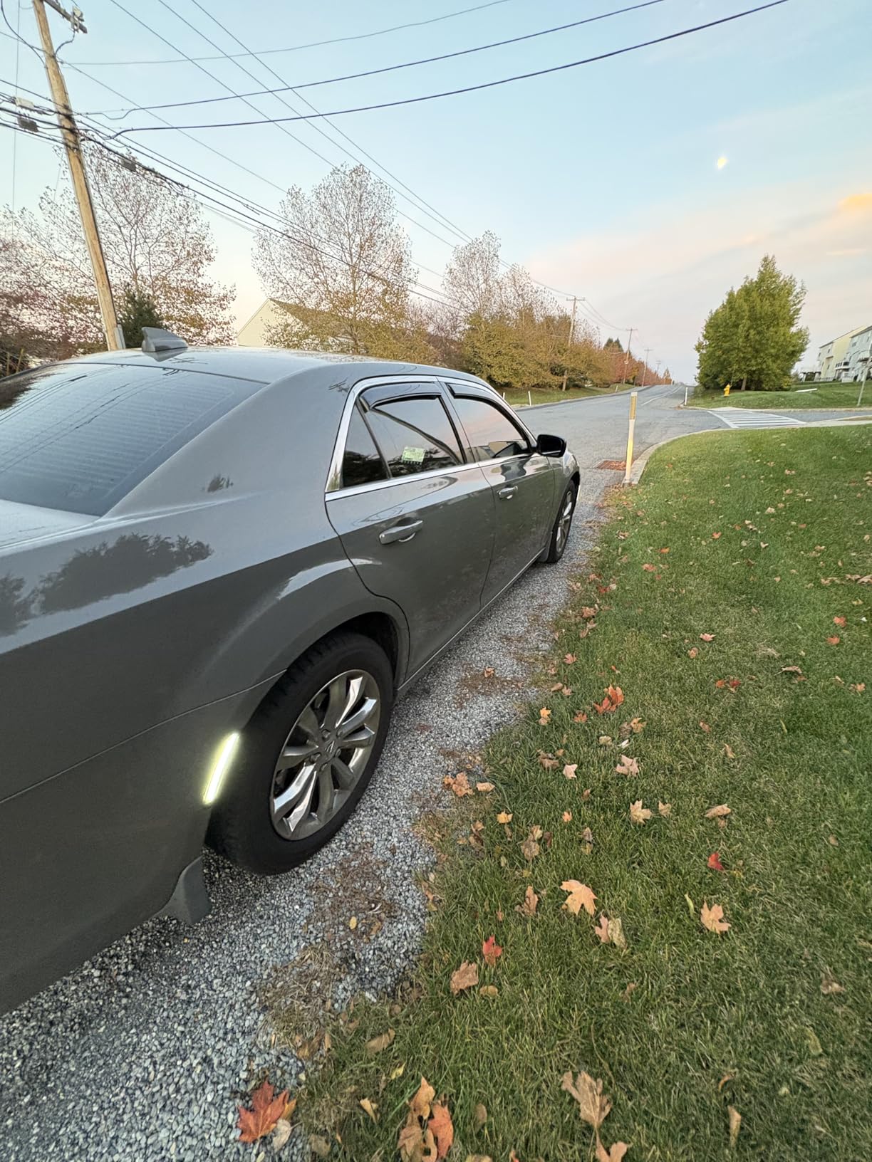 Lightronic Extra Durable Clip-on in-Channel Auto Vent Window Visor, Fits 2011-2023 Chrysler 300, UV Protection Rain Guard, Original Wind Deflector, No-Drill Easy Install, Dark Smoke, 4-Pcs customer photo 1