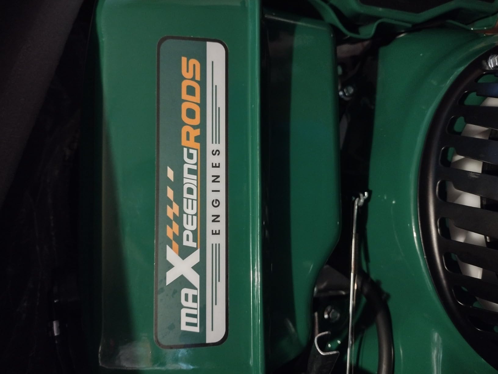 maXpeedingrods 15HP 420cc Gas Engine, Electric Start 4 Stroke OHV Horizontal Gasoline Engine, Shaft 1