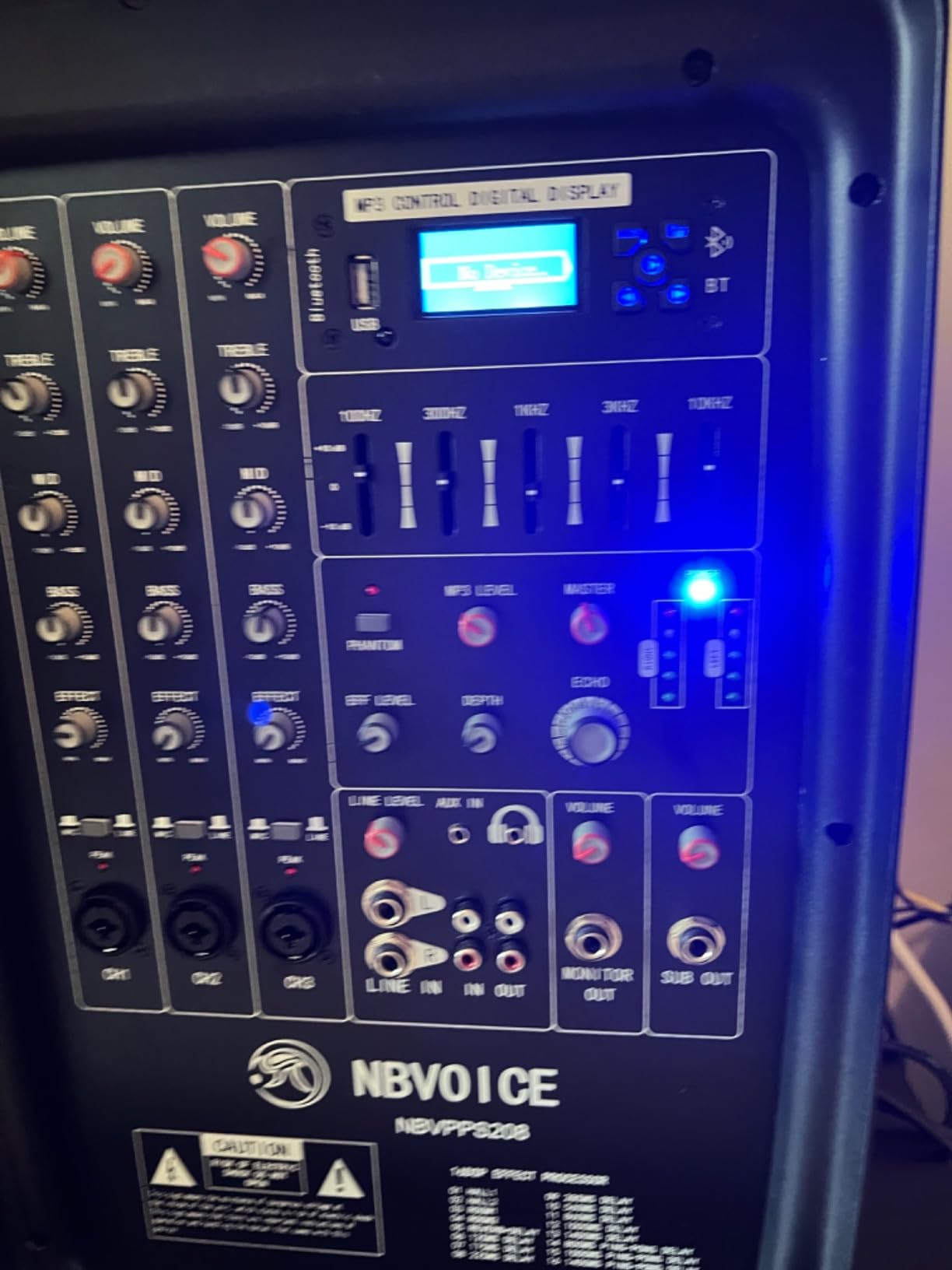 Professional Portable All-in-One Integrated 2-Way PA System Fixed Setup, Suitcase Design w/ 8-Channel Mixer, 2 Speaker Stands, Bluetooth, Mic for Performances, Presentations customer photo 2