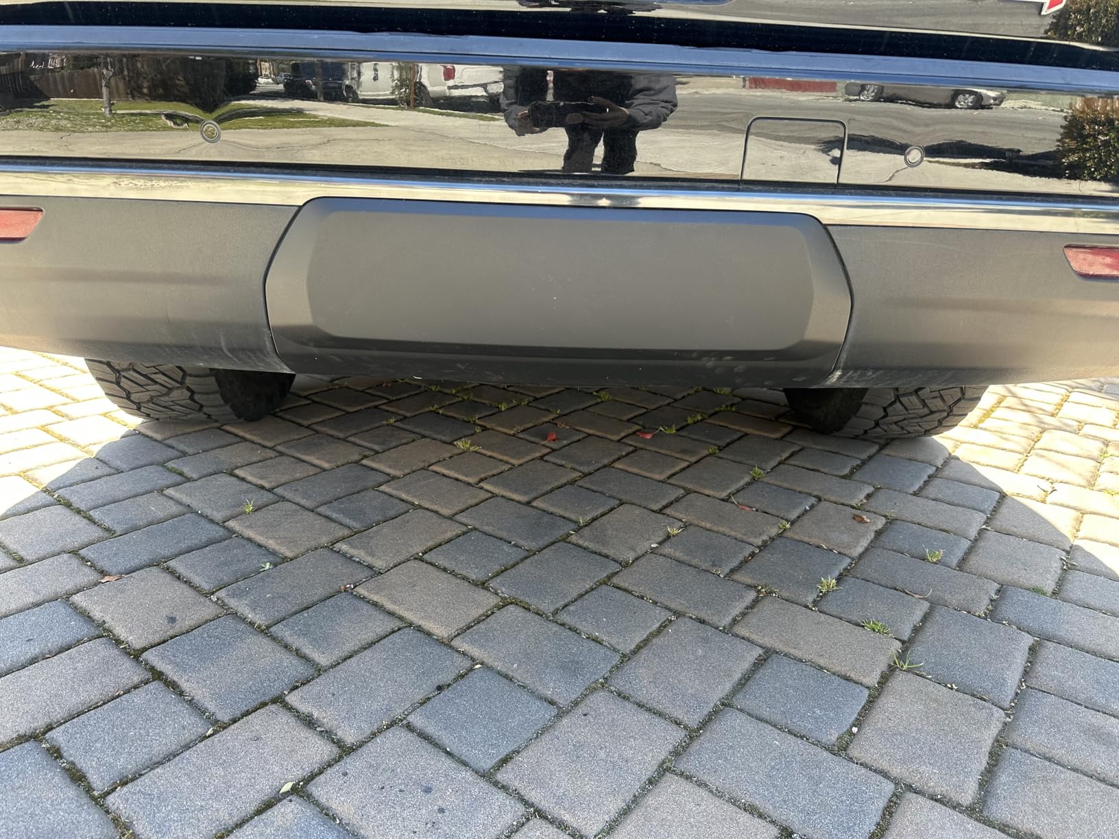 APA Replacement Rear Bumper Trailer Hitch Cover for 2018 2019 2020 2021 Expedition Paint to Match JL1Z17F000APTM FO1129104 customer photo 1