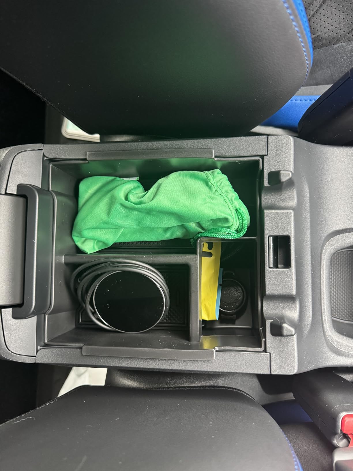 2025 2024 WRX Manual Center Console Organizer Tray Compatible for 2022 2023 2024 2025 Subaru WRX 6speed Manual Center Console Armrest Storage Box for Subaru WRX Accessories 2025 2022 2023 2024 customer photo 1