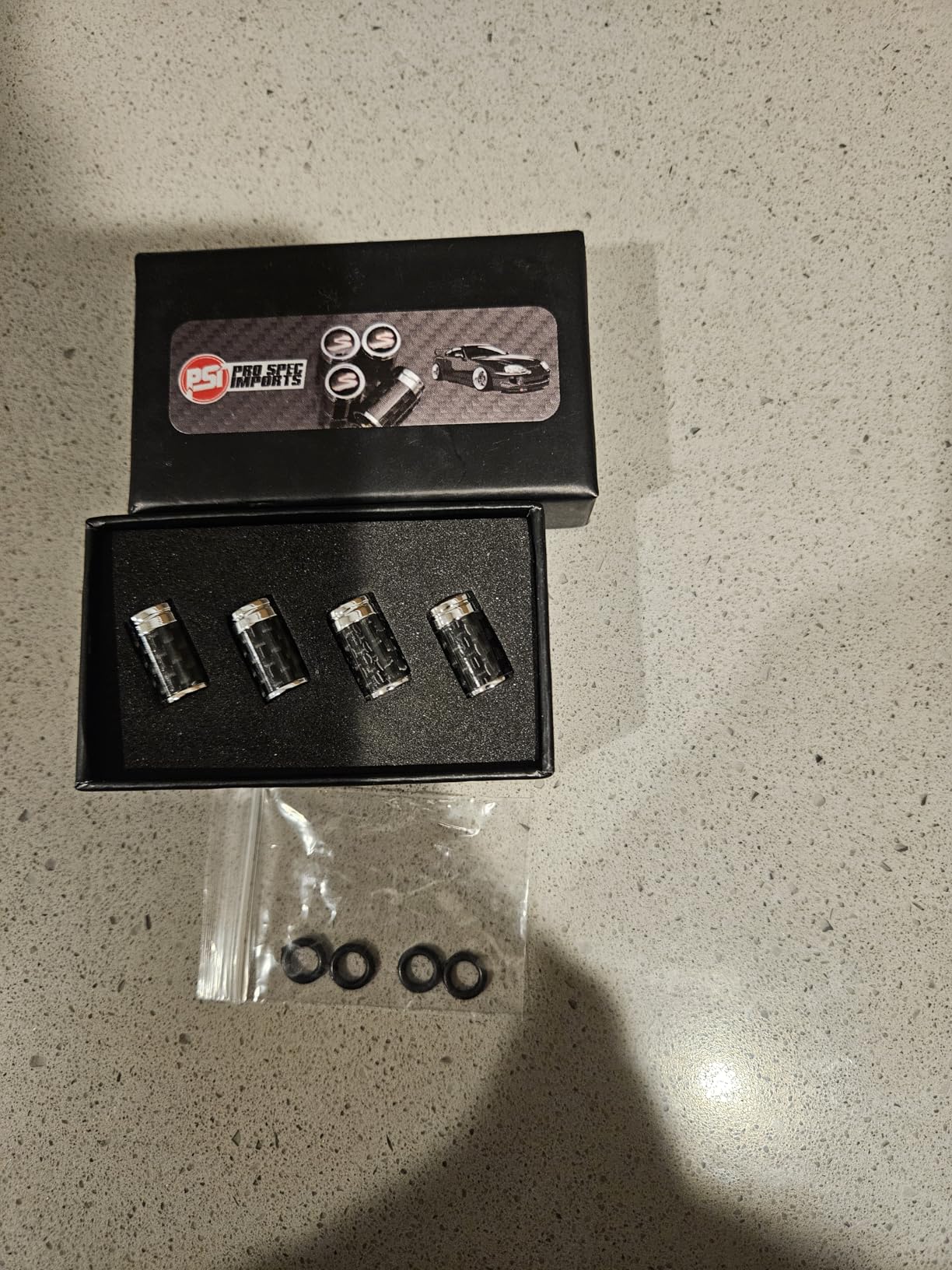 Carbon Fibre Tire Valve Stem Caps for Toyota Supra GR A91, A90 (Mk5), JZA80 (Mk4), A70 (Mk3), Wheel Tyre Accessories, Gift Box customer photo 1